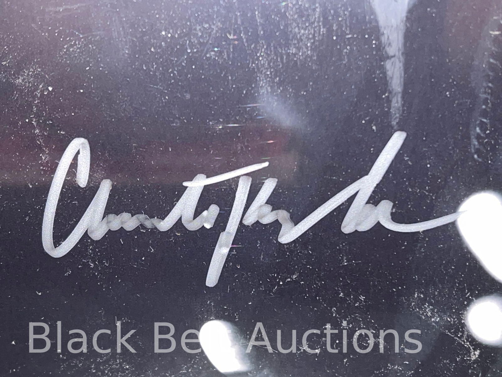 Christopher Lee Record and Signed Photo - 7