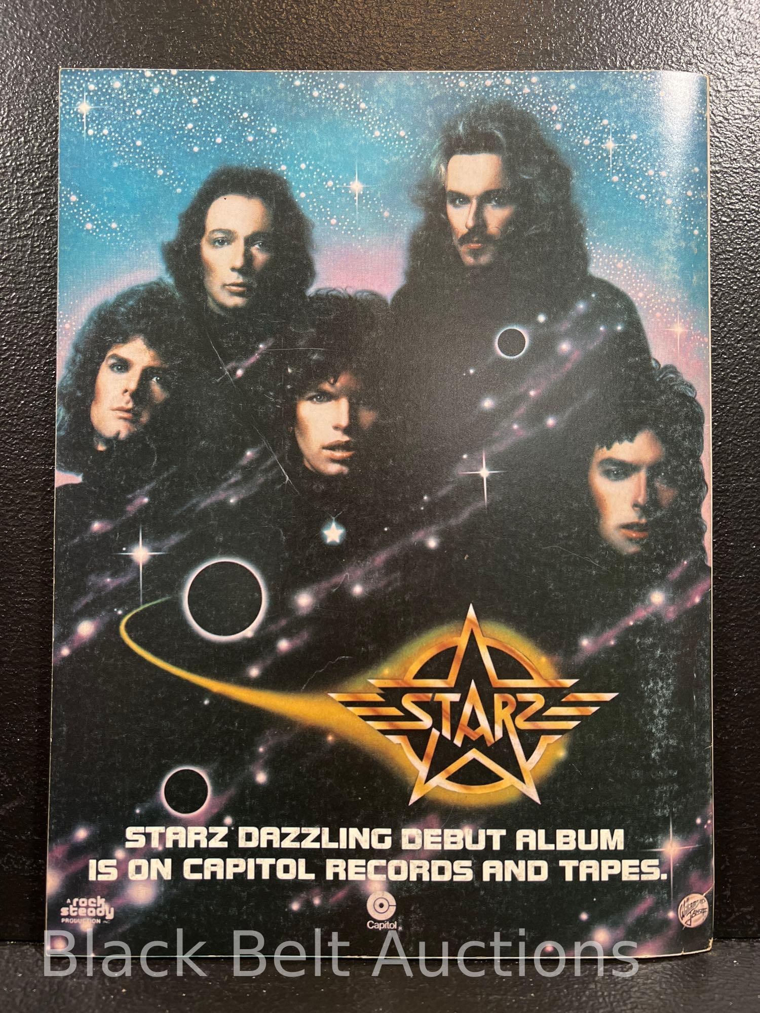 Five 1970s Rock Magazines Lou Reed Paul Stanley - 5