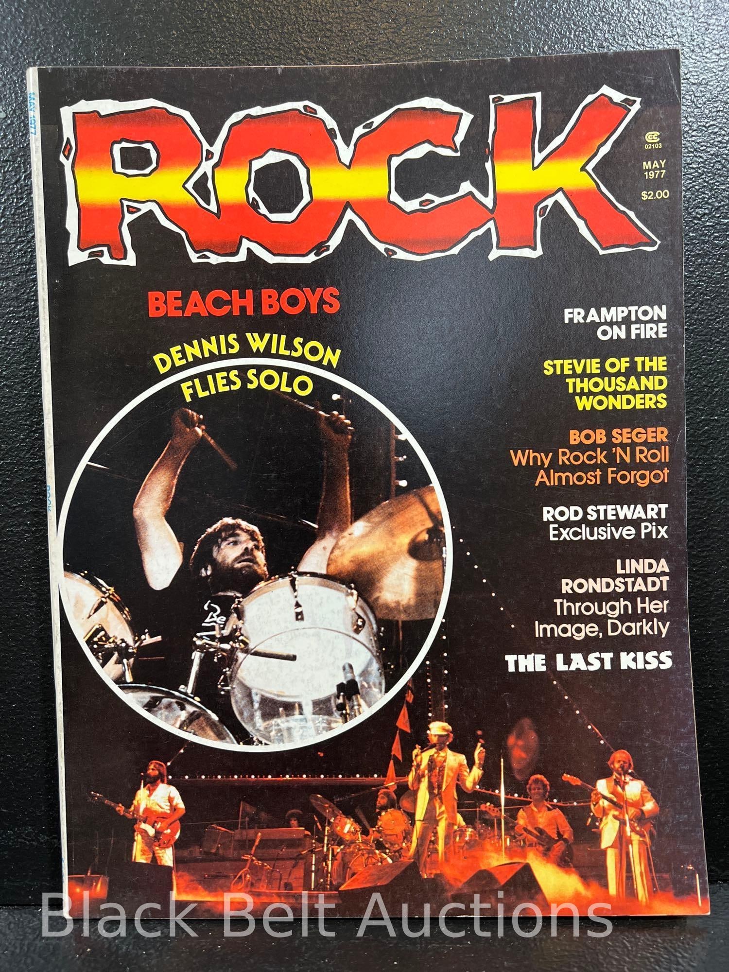 Five 1970s Rock Magazines Lou Reed Paul Stanley - 6