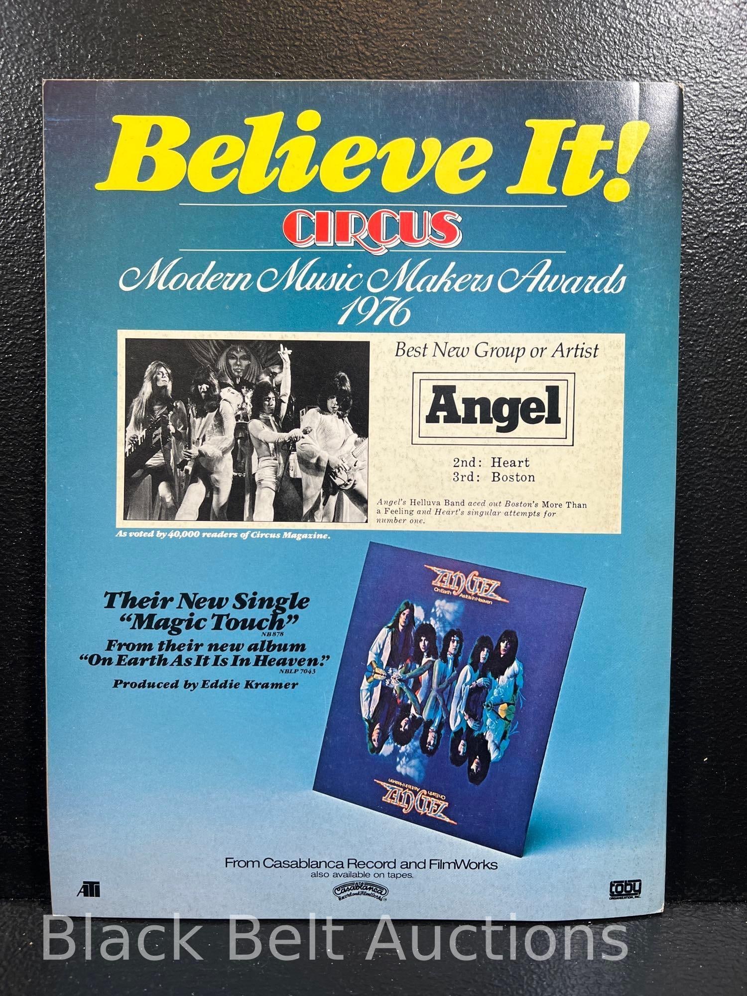 Five 1970s Rock Magazines Lou Reed Paul Stanley - 8