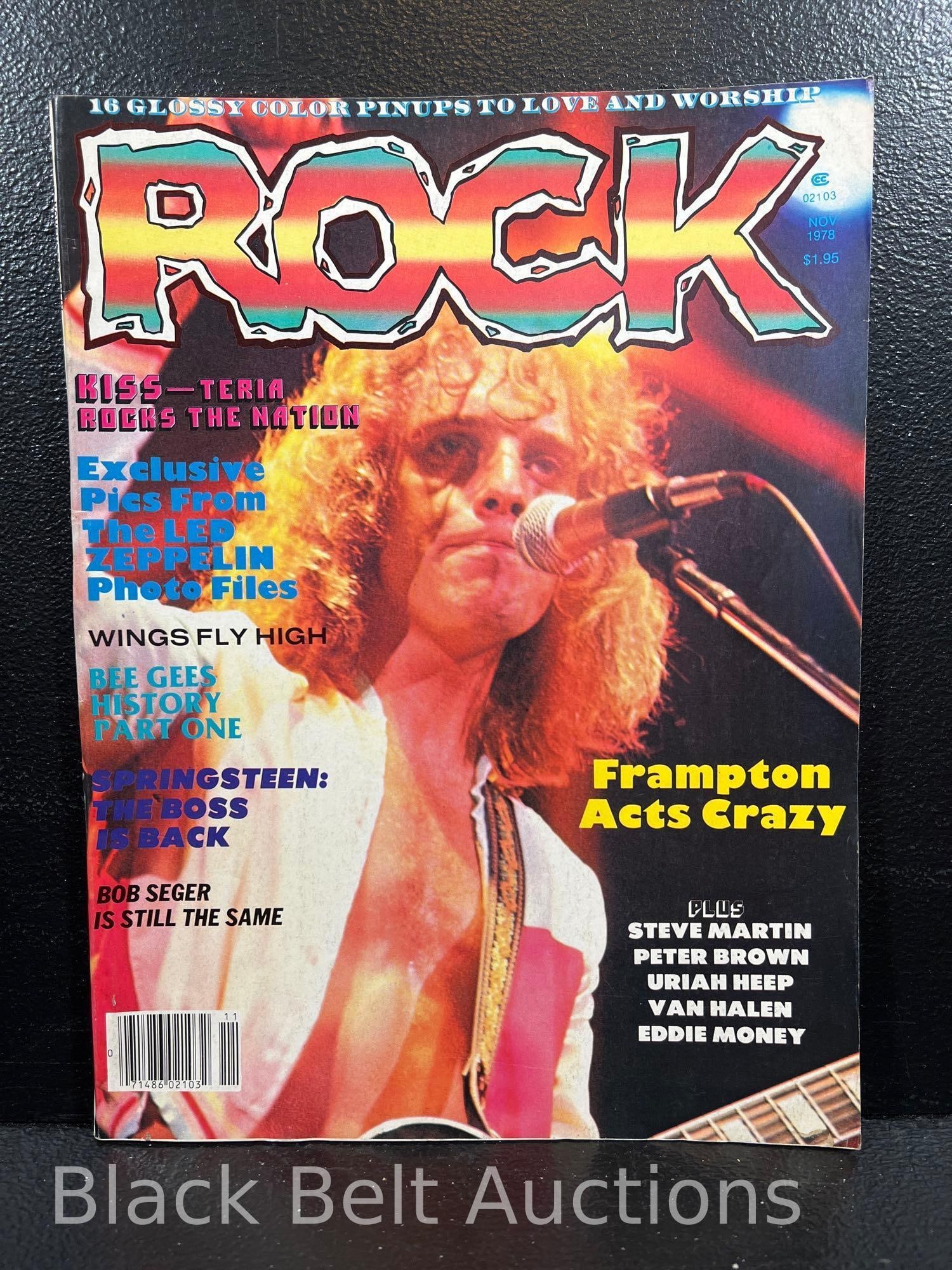 Four 1970s Rock Magazines Tyler Frampton - 15