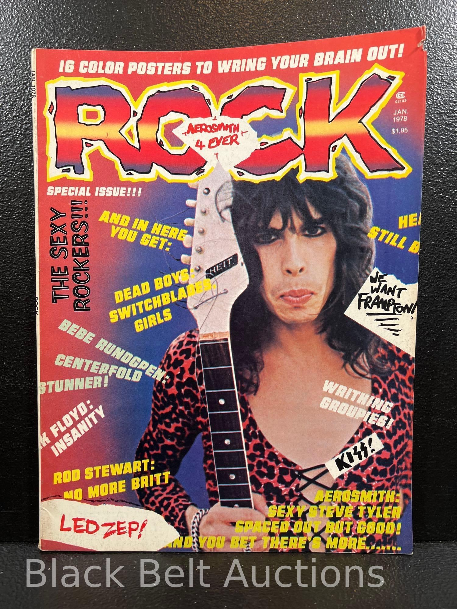 Four 1970s Rock Magazines Tyler Frampton - 6