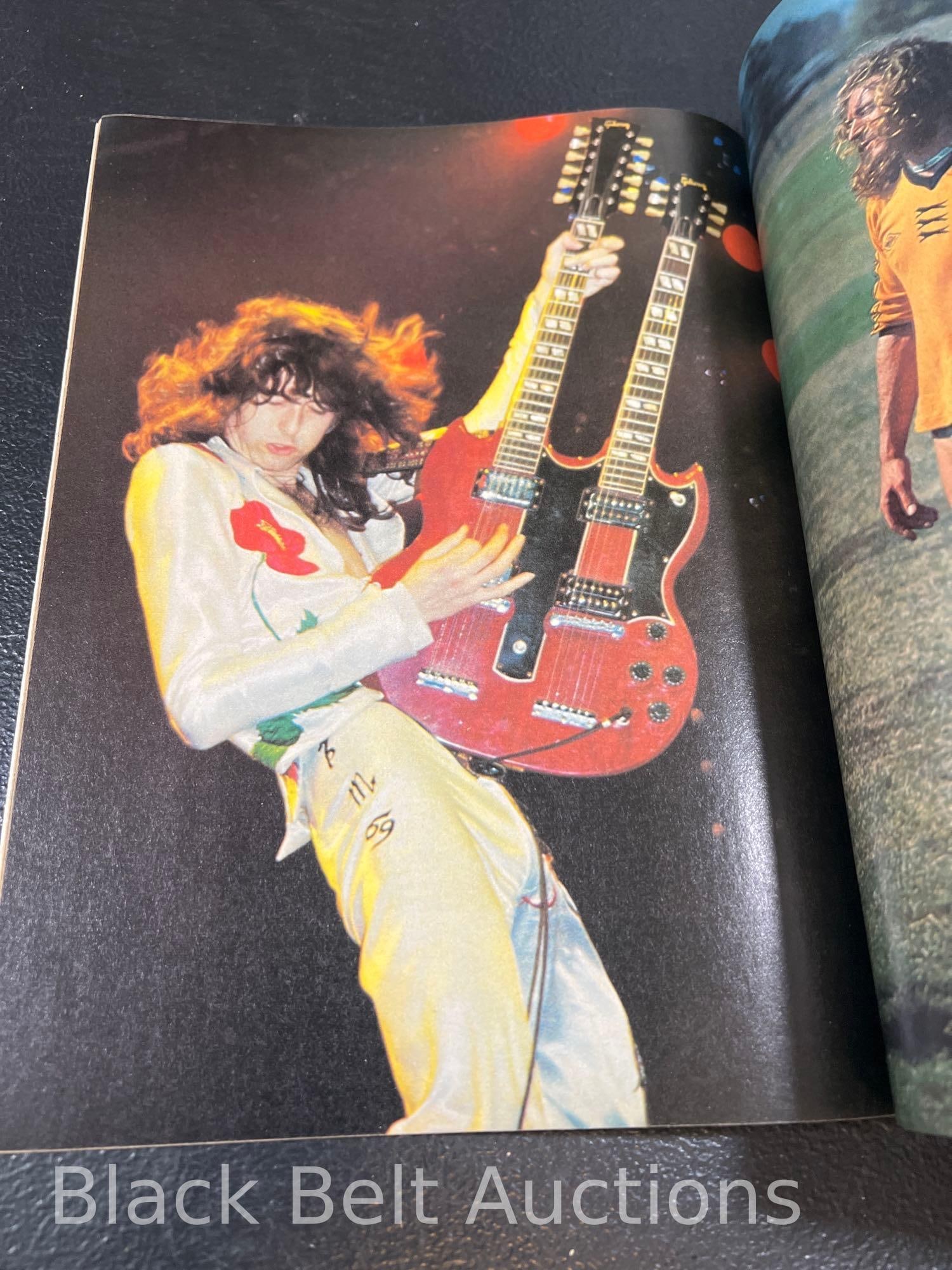Three Vintage 1970s Rock Magazines Led Zeppelin - 14