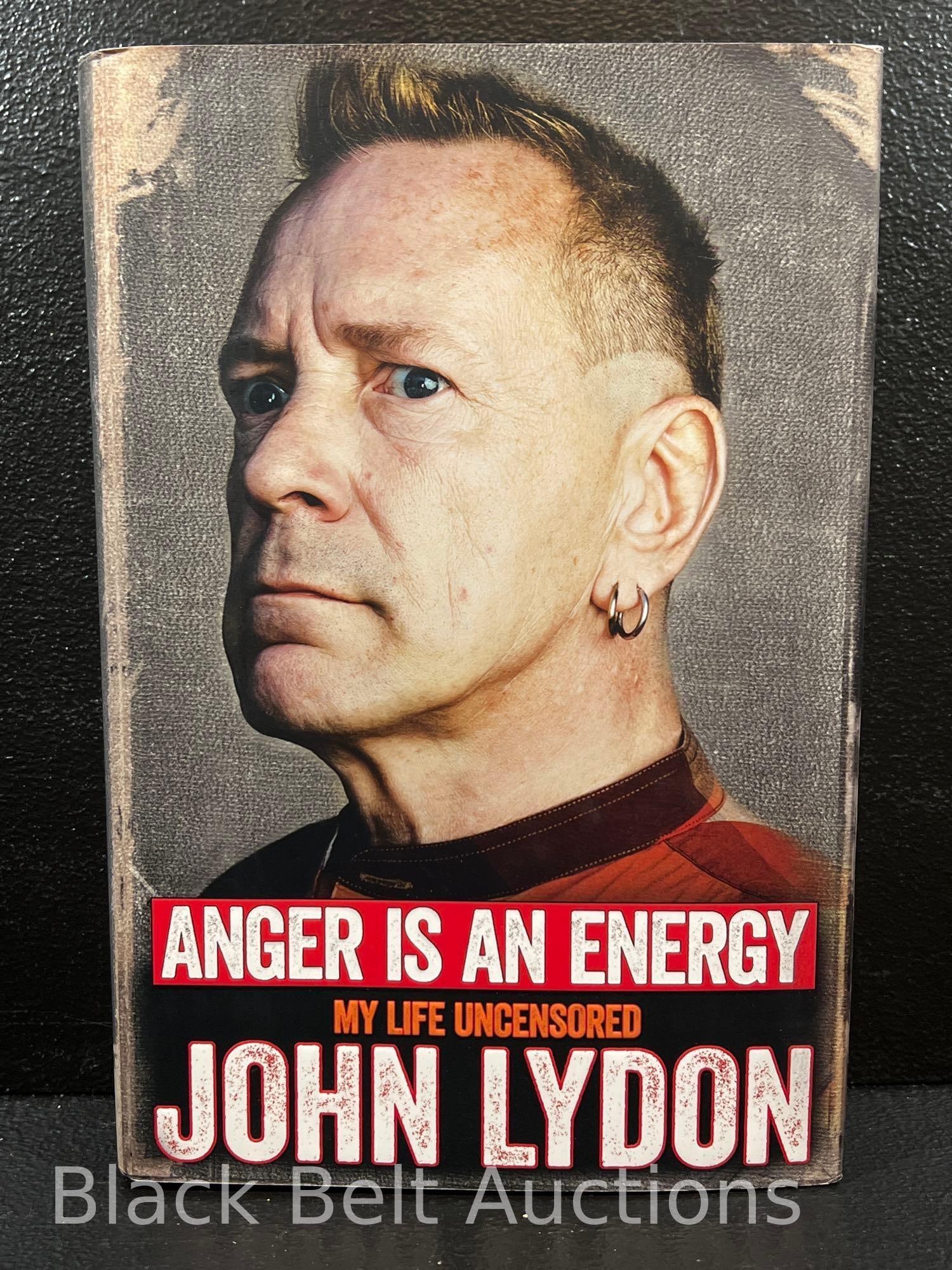 Johnny Rotten Signed Book & More - 2