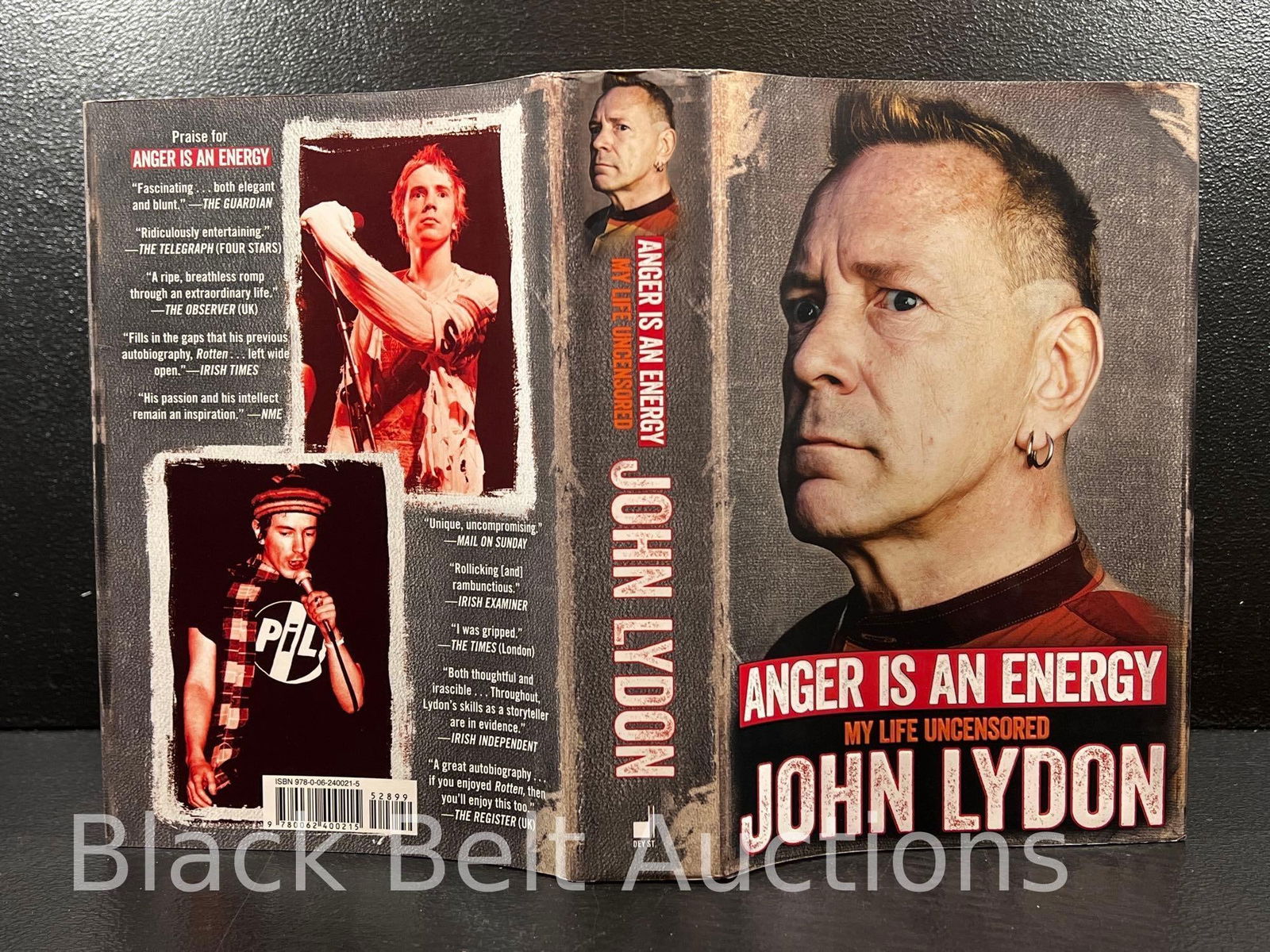 Johnny Rotten Signed Book & More - 3