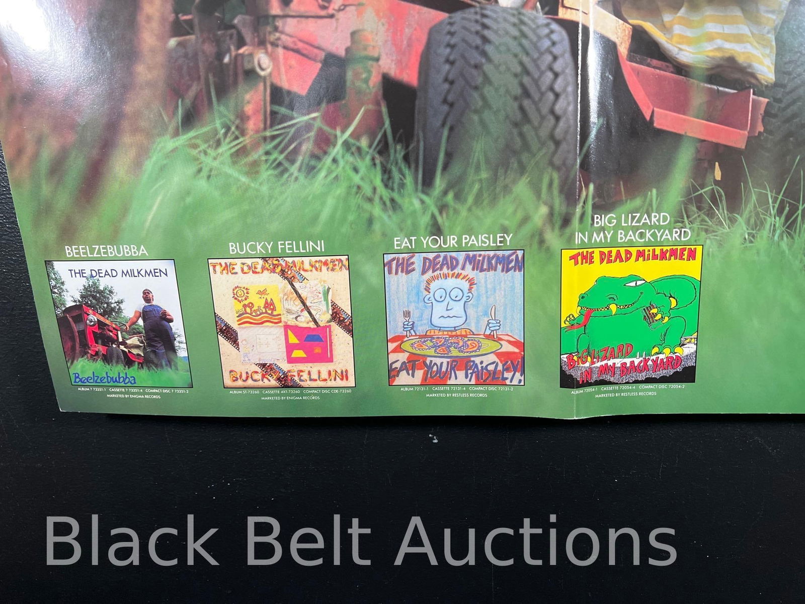 Vintage Dead Milkmen “Beelzebubba” Poster - 3