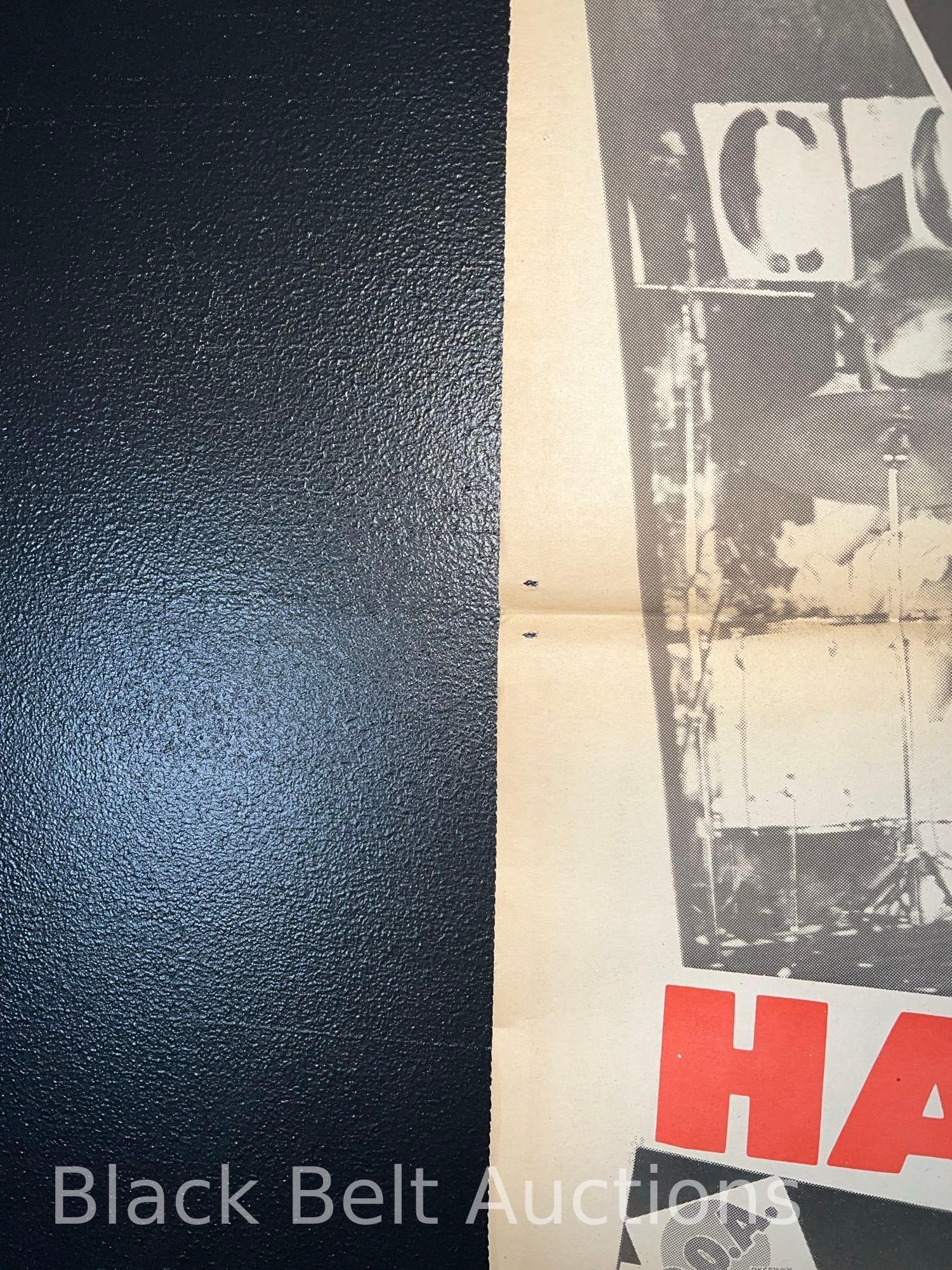 Vintage 1981 D.O.A. Poster Canadian Punk - 3