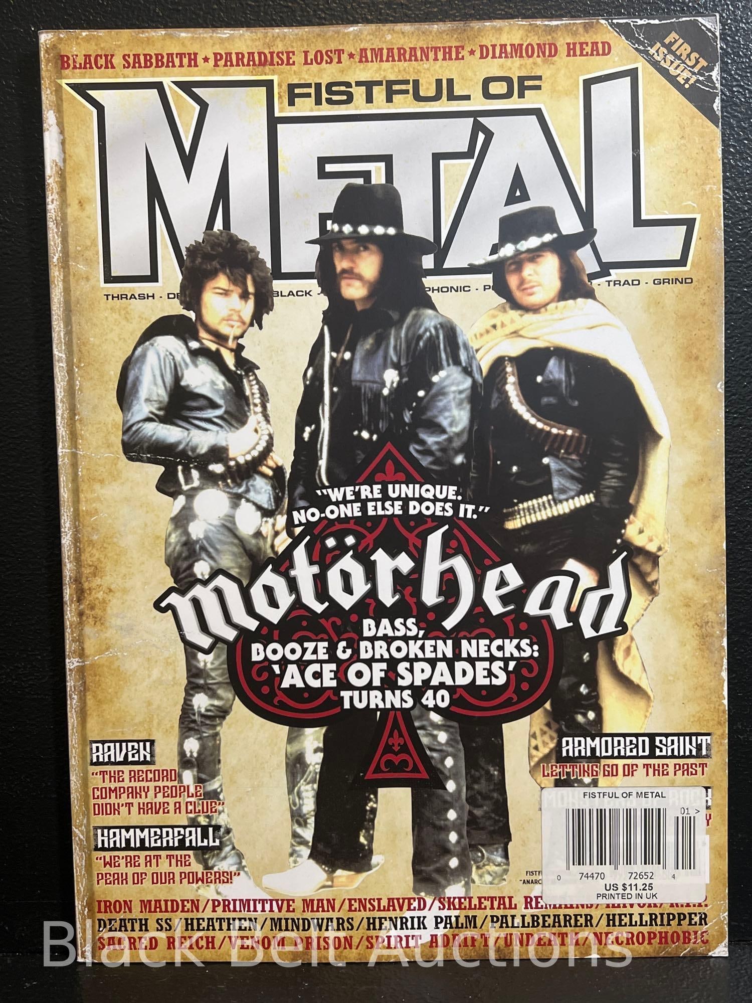 Six Rock and Metal Magazines - 2
