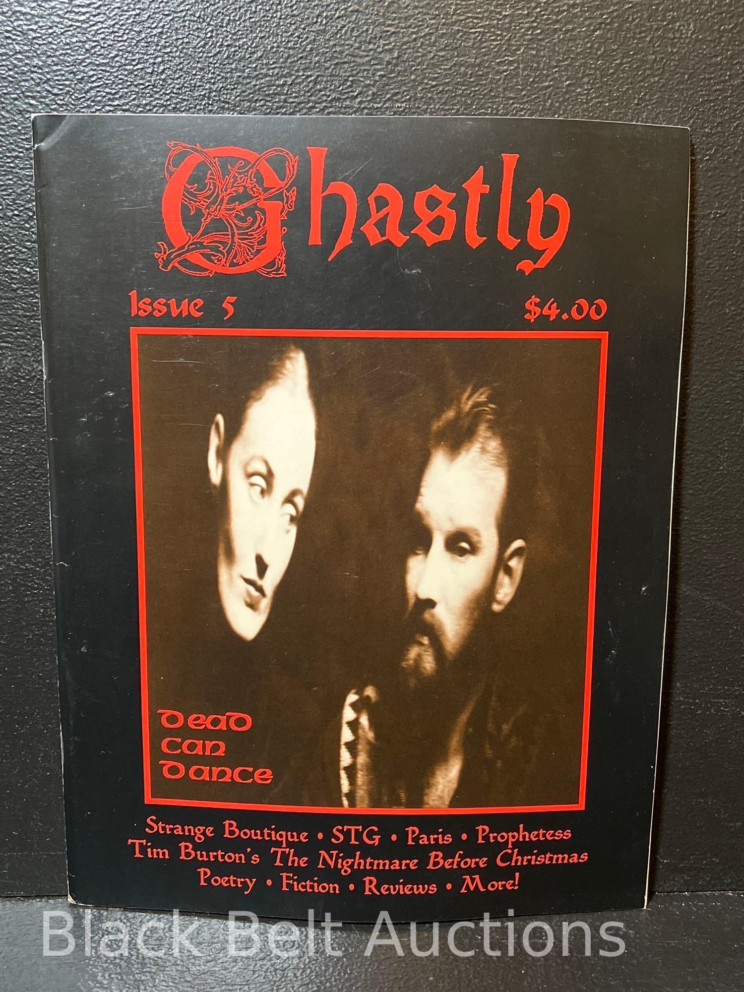 Ghastly Issue 5 and Timothy Leary Tribute Magazines - 2
