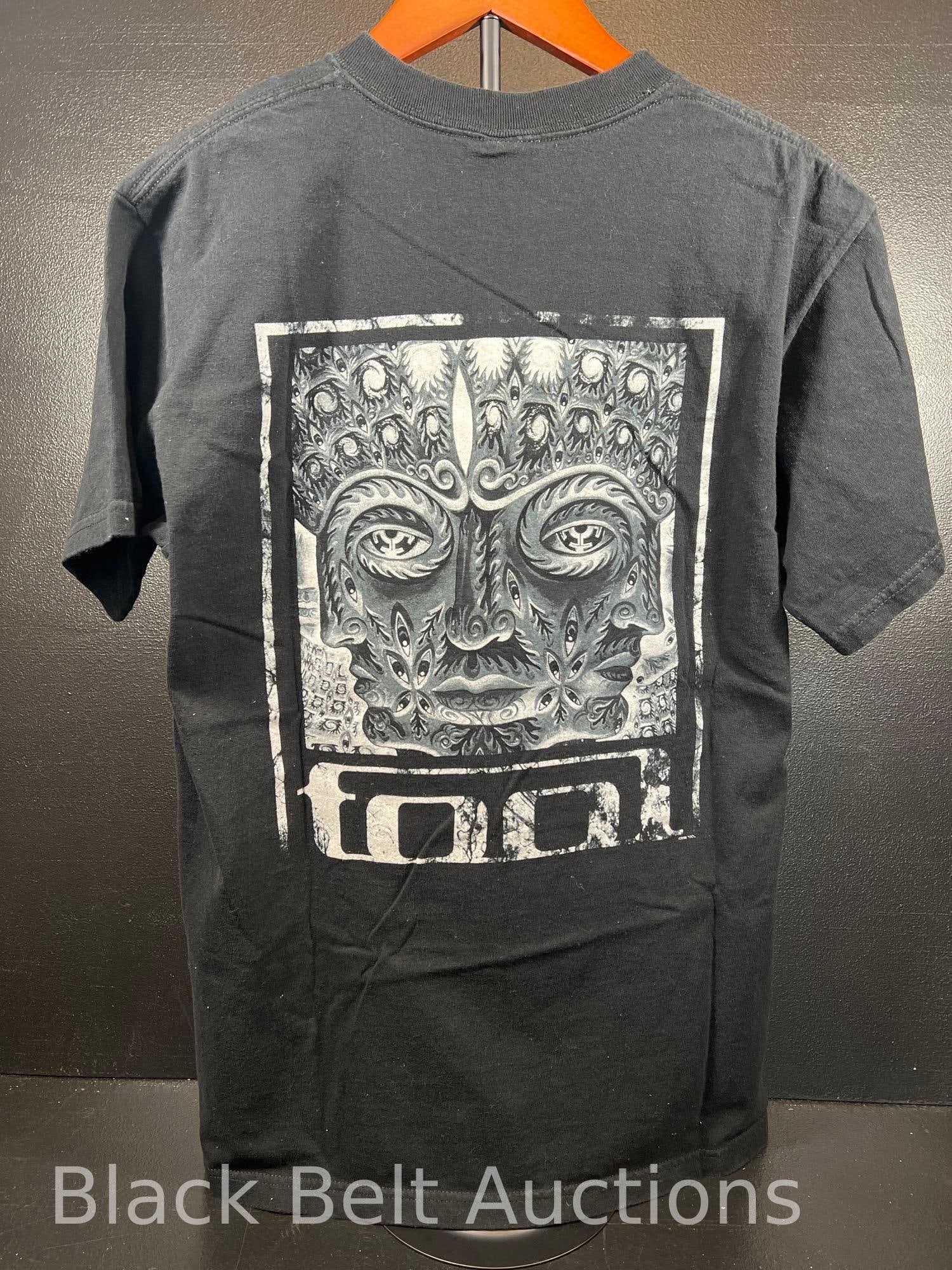 Two Vintage Tool T-Shirts Anvil Medium Size - 9