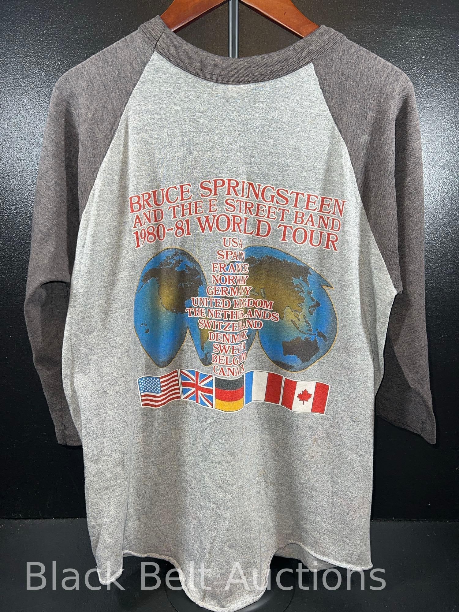 Two Vintage Bruce Springsteen Tour Shirts - 4