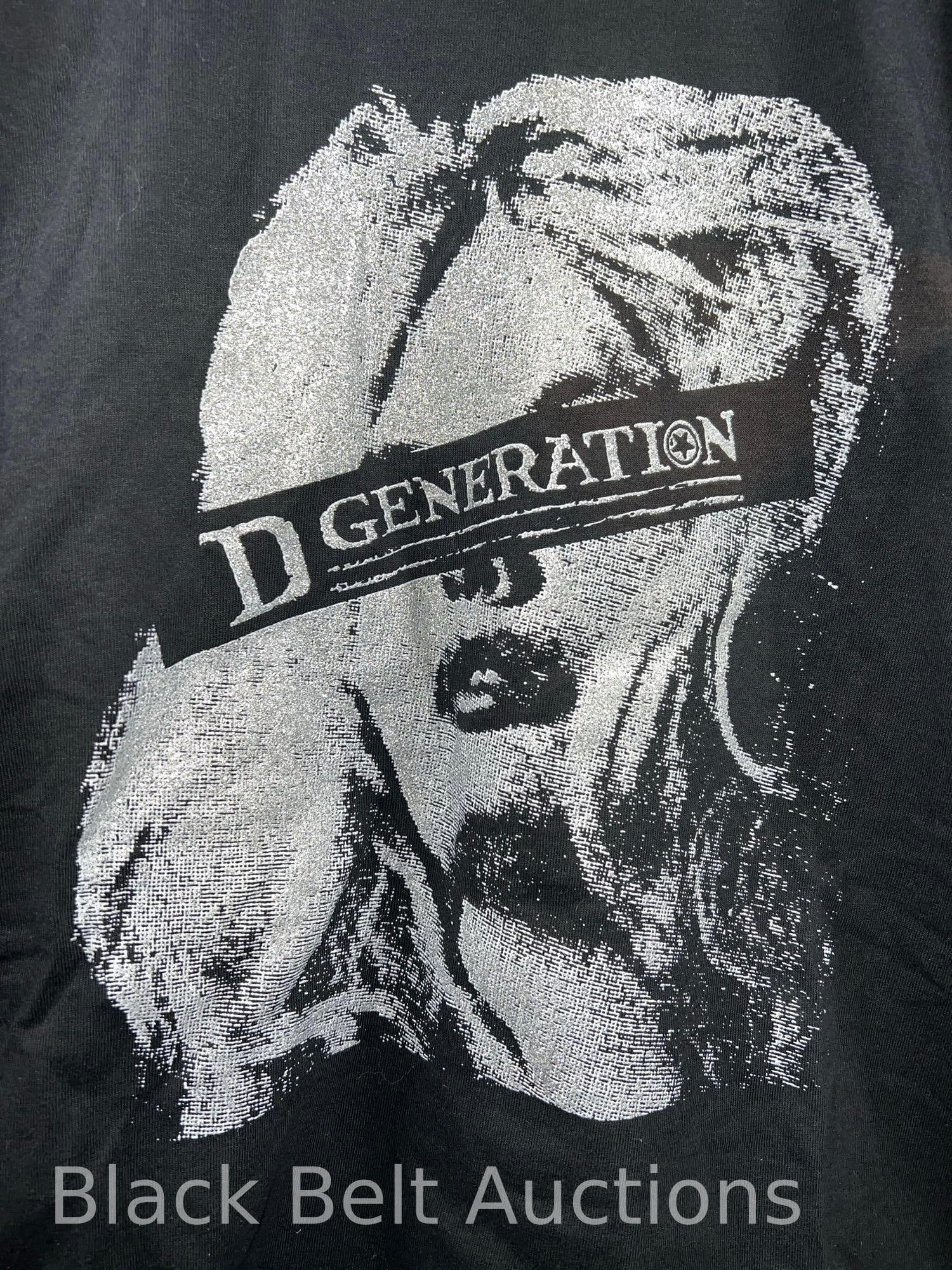 Vintage D Generation Glitter T-Shirt XL - 2