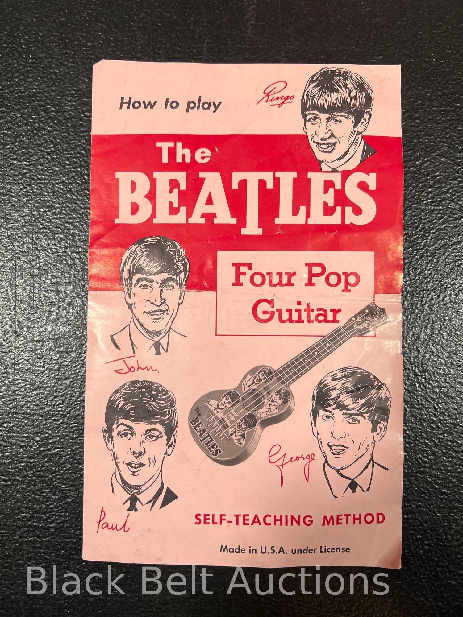Maestro Beatles "Four Pop" Guitar With Booklet - 9