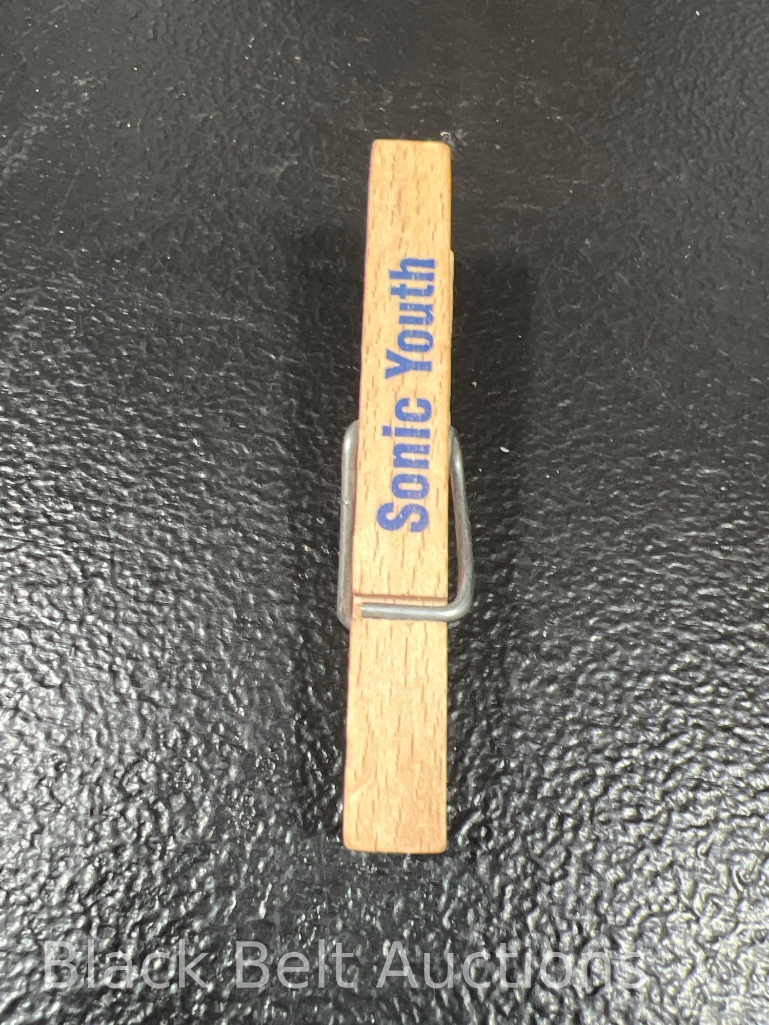 Sonic Youth "Washing Machine" Promo Clothes Pin - 5