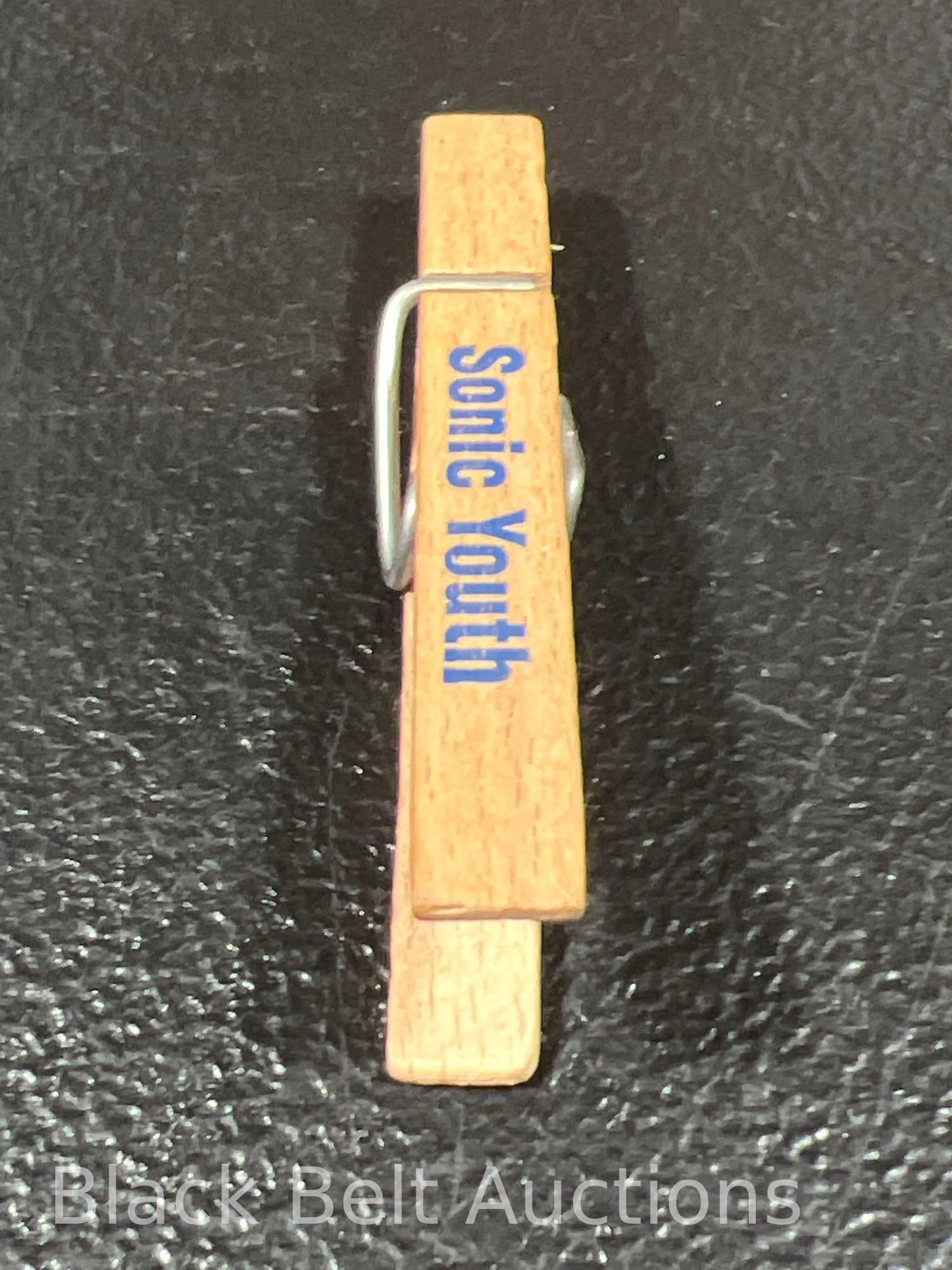 Sonic Youth "Washing Machine" Promo Clothes Pin - 6