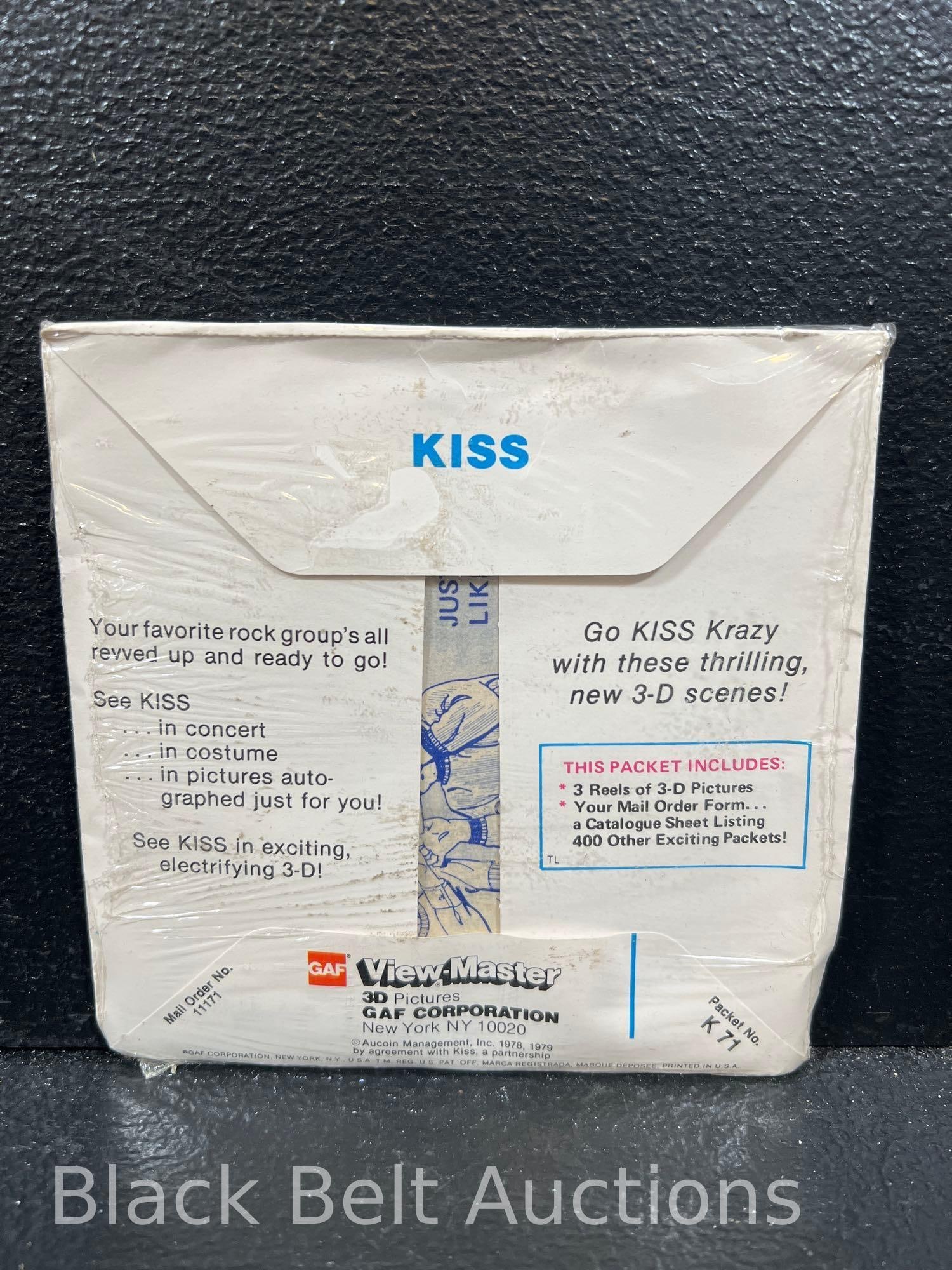 Vintage KISS View-Master Reel - Sealed! - 3