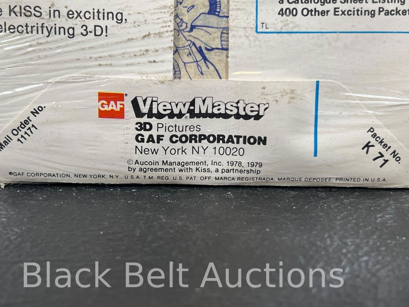 Vintage KISS View-Master Reel - Sealed! - 4