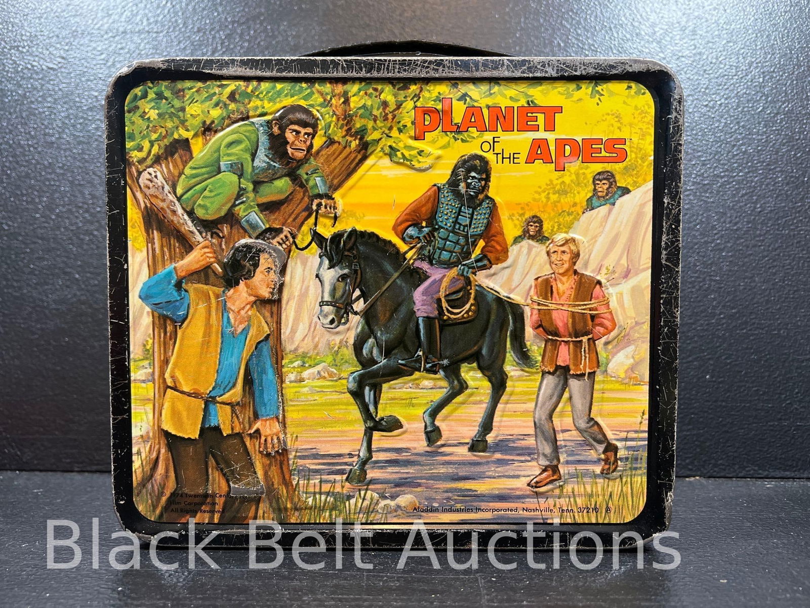 1974 Planet of the Apes Lunchbox and Thermos - 2