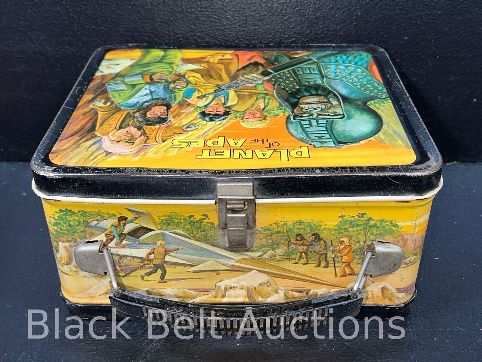 1974 Planet of the Apes Lunchbox and Thermos - 5