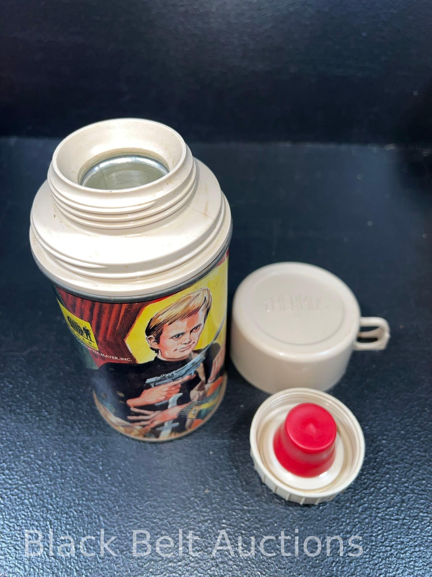 1966 Man From U.N.C.L.E. Lunchbox And Bottle - 14