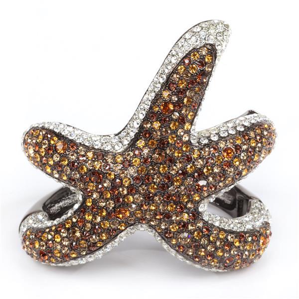 Kenneth Jay Lane (KJL) designer magnetic clamper cuff (1 of 4)