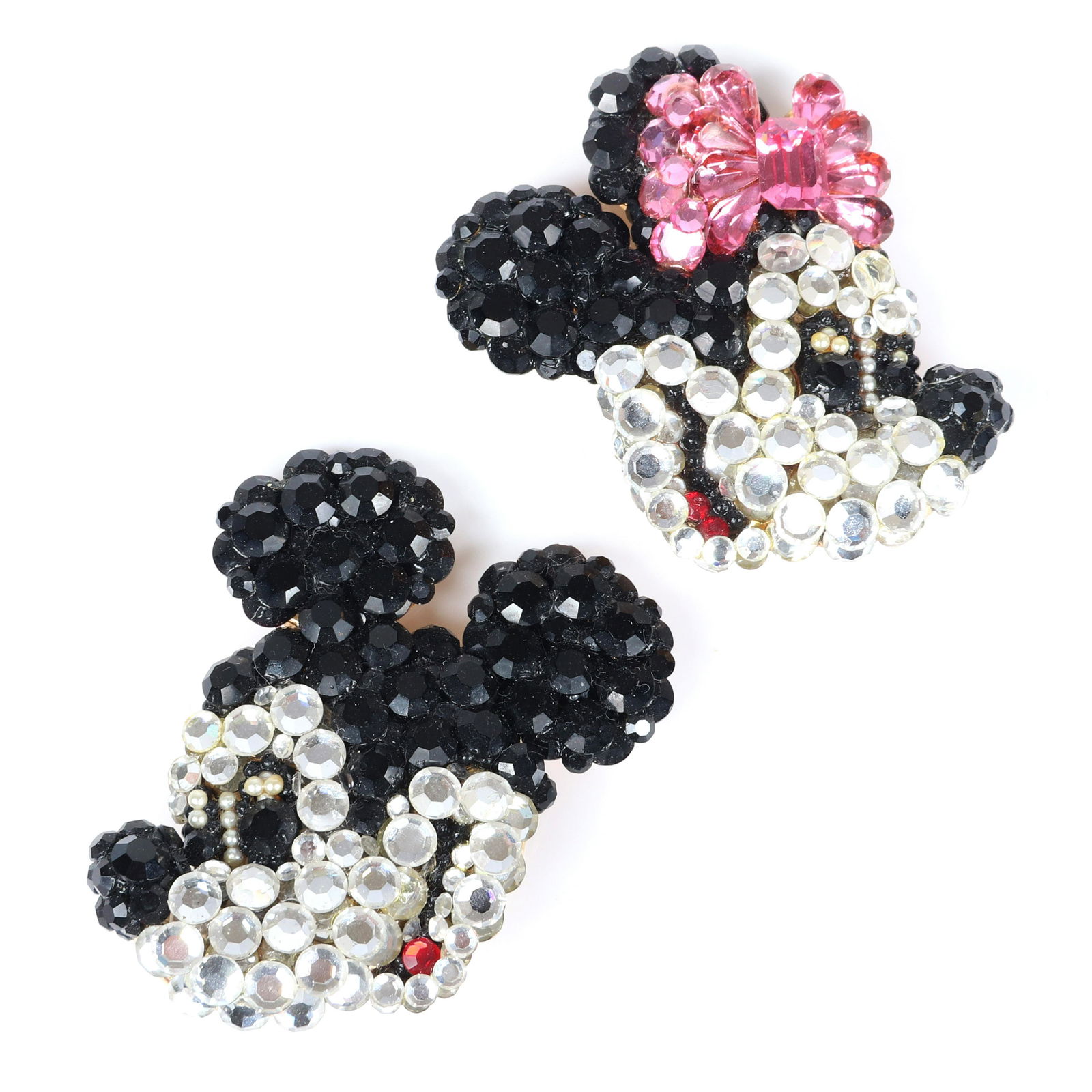 Two Wendy Gell Walt Disney & Co Mickey and Minnie pins (1 of 5)