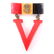 Large Patriotic WWII era Victory laminated Bakelite