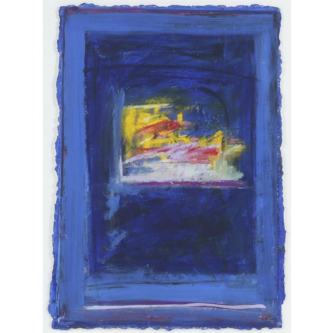 Mindy Weisel, (German American, b.1947), The Ballet,: Mindy Weisel(German American, b.1947)The Ballet, 2002acrylic and oil pastel on paperProvenance: Jean Albano Gallery, Chicago. 1995-2005 Associate Professor, Corcoran College of Art and Design 1977-197