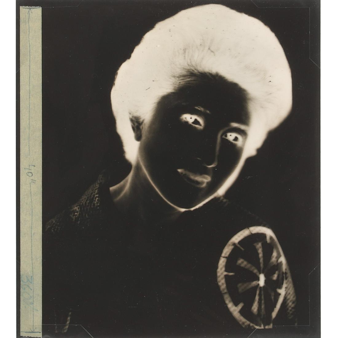 Andy Warhol, (American, 1928-1987), Kimiko Powers,: Andy Warhol(American, 1928-1987)Kimiko Powers, ca.1975original unique photo acetate negativefrom Andy Warhol's studio for screen printing process consideration. Comes with COA (pictured). Andy Warhol,