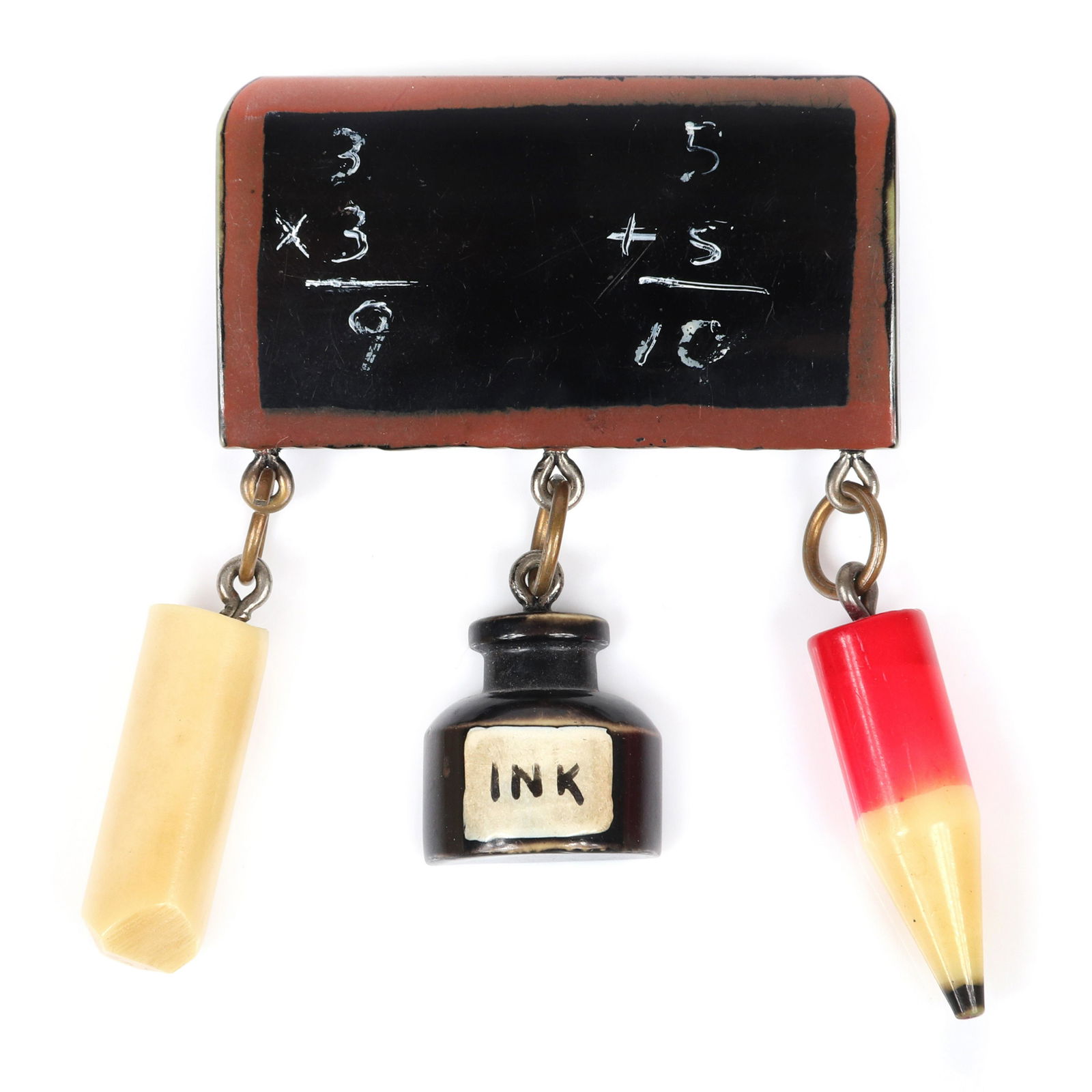 Vintage Martha Sleeper? Bakelite "School Days" (1 of 3)