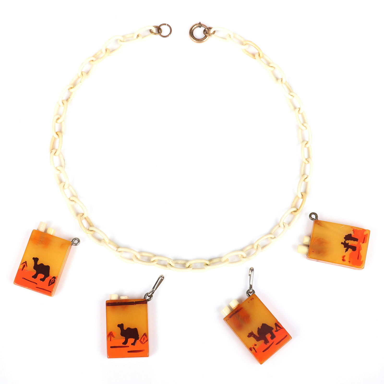 Vintage Martha Sleeper Bakelite Camel Cigarette package (1 of 6)