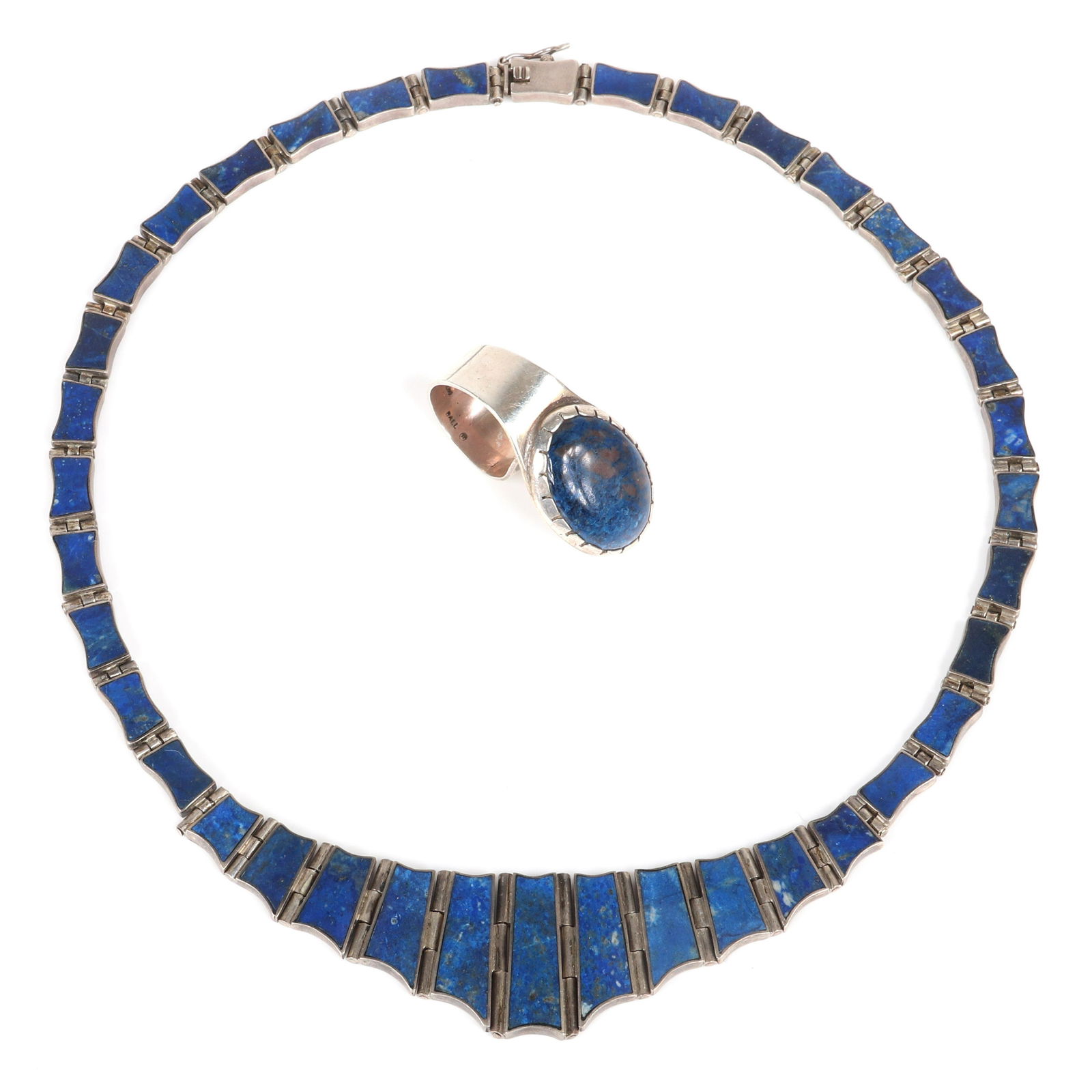 Mildred Ball & Mexican modernist sterling silver group (1 of 6)