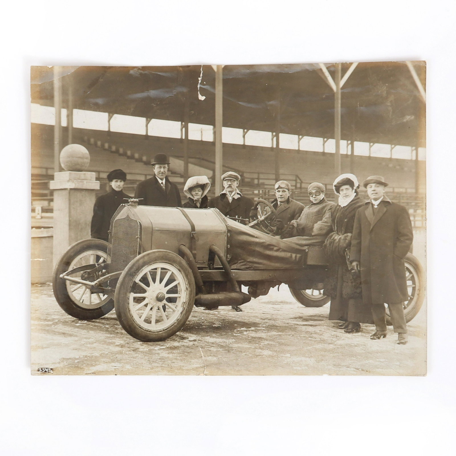 1911 Johnny Aitken Indianapolis Motor Speedway Original: 1911 Johnny Aitken Indianapolis Motor Speedway Original Photo. The photo was taken on November 17, 1911. Aitken led 8 of 200 laps in 1911 and finished 27th. Although Aitken never won the race as a dri