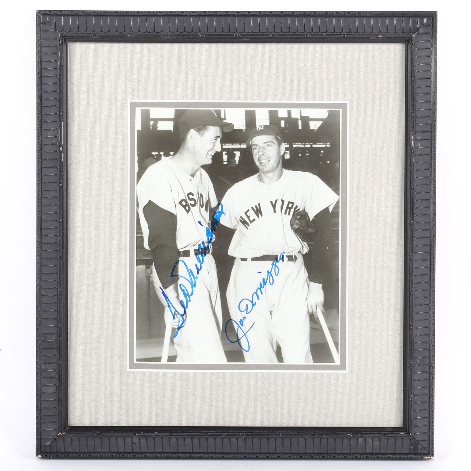 Ted Williams & Joe Dimaggio Autographed Photo, PSA/DNA (1 of 5)
