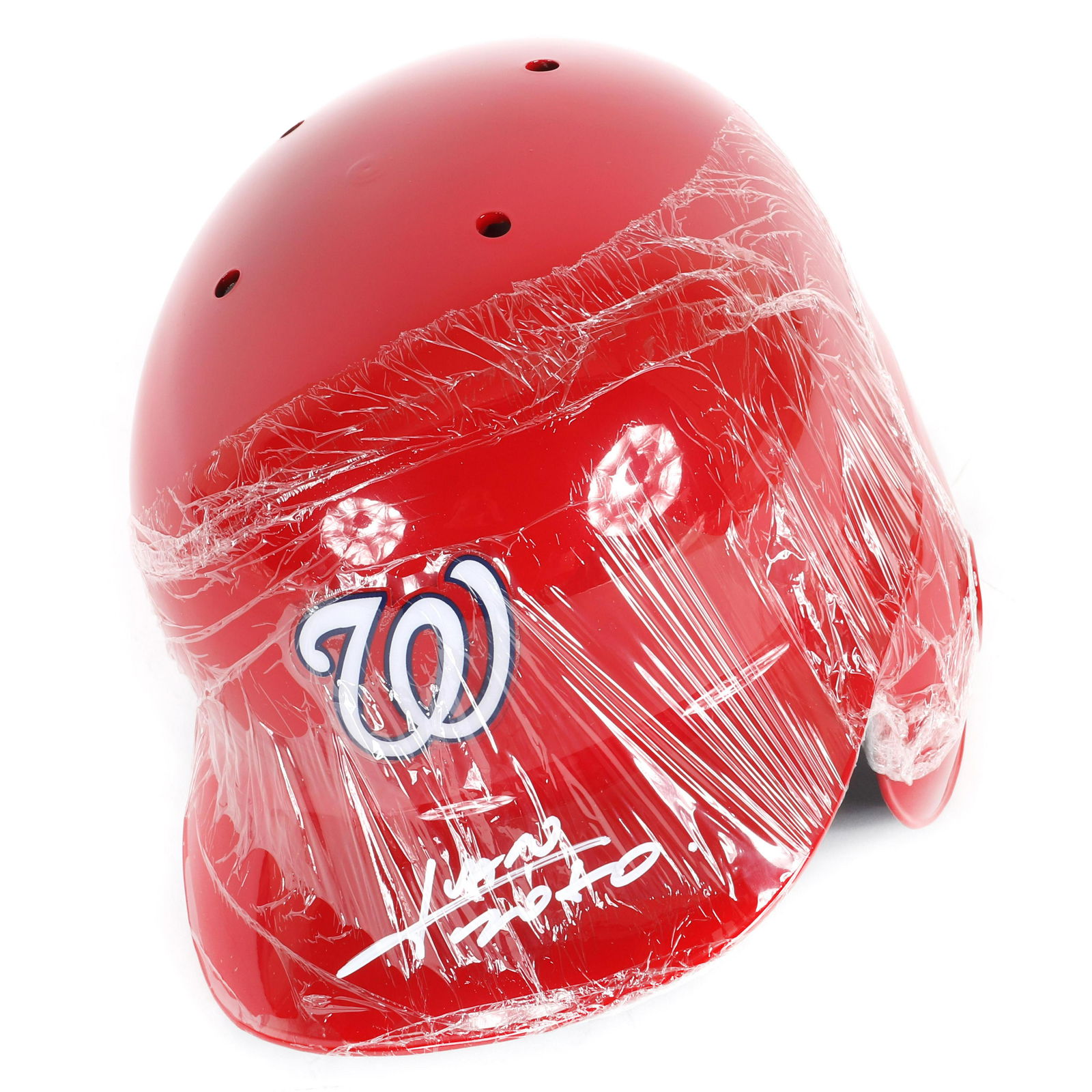Juan Soto Autographed Washington Nationals Batting (1 of 7)