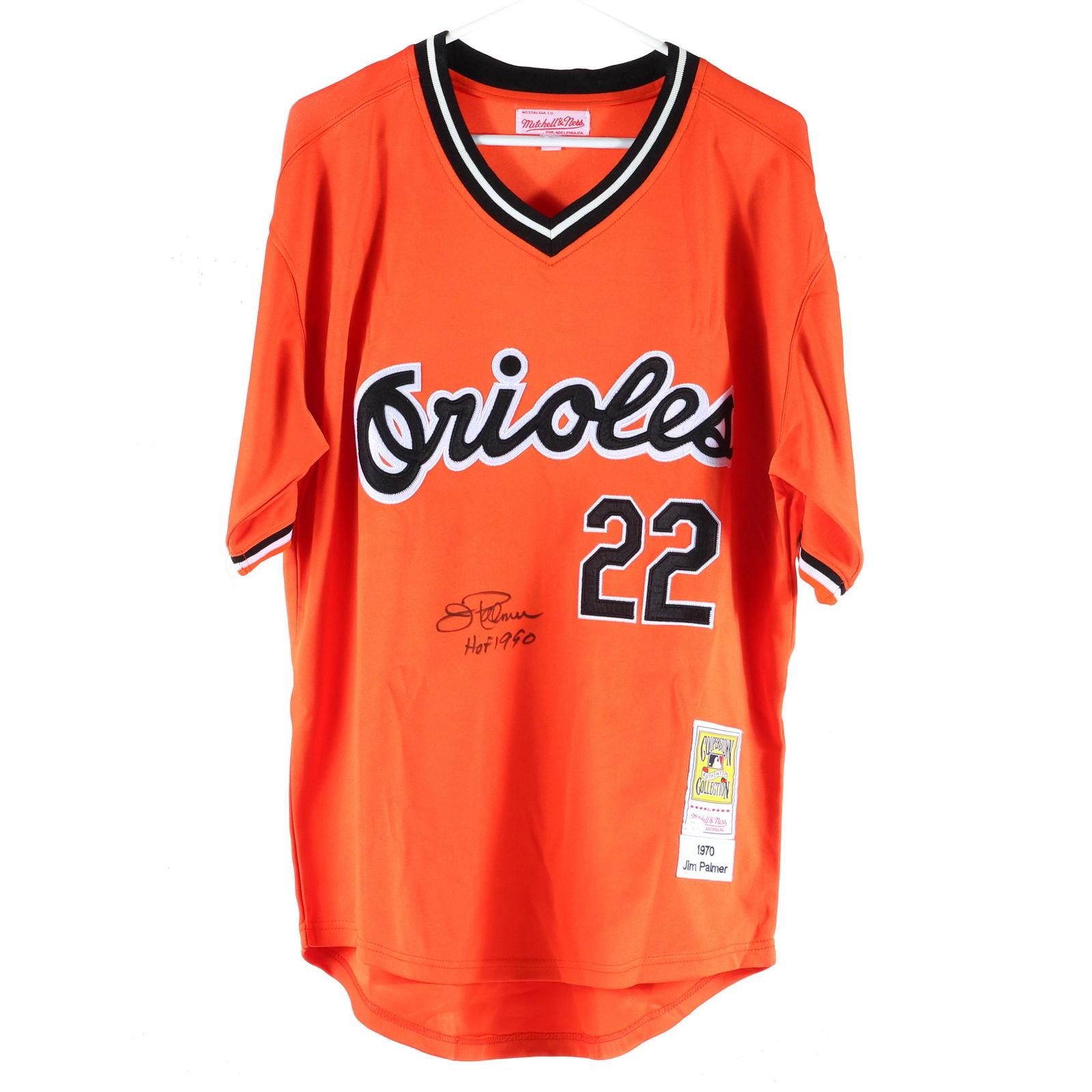 Jim Palmer Baltimore Orioles Autographed Jersey, JSA (1 of 5)
