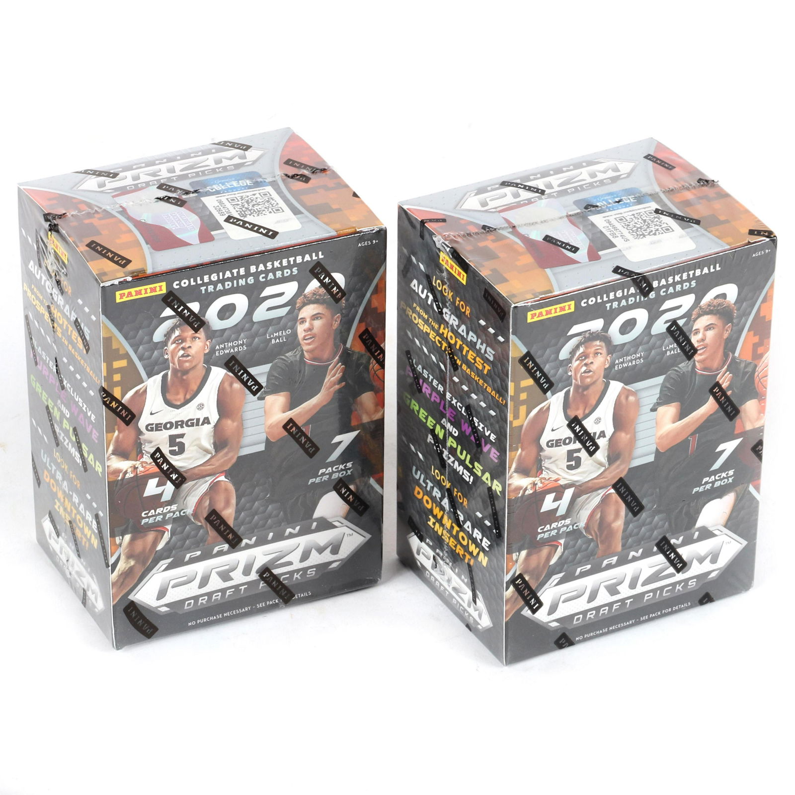 2 - 2020 Panini Prizm Basketball Draft Picks Unopened (1 of 3)
