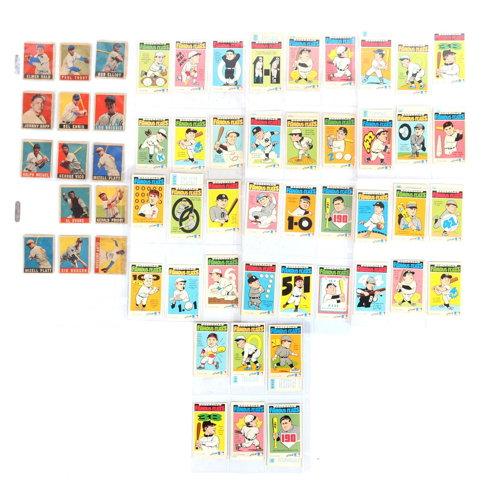 14 - 1948 & 1949 Leaf & Set of 40 - 1972 Baseball's (1 of 4)