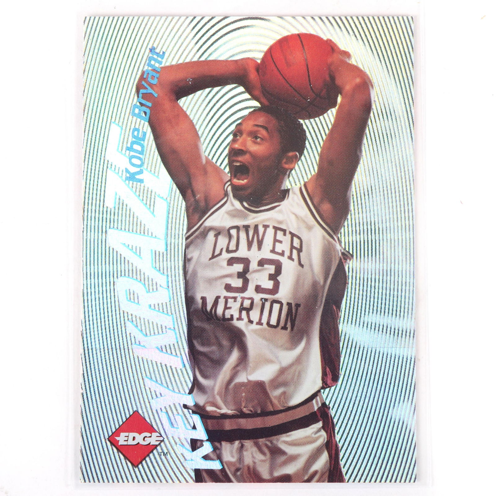 1996 Edge Kobe Bryant Rookie Basketball Card #3 (1 of 4)