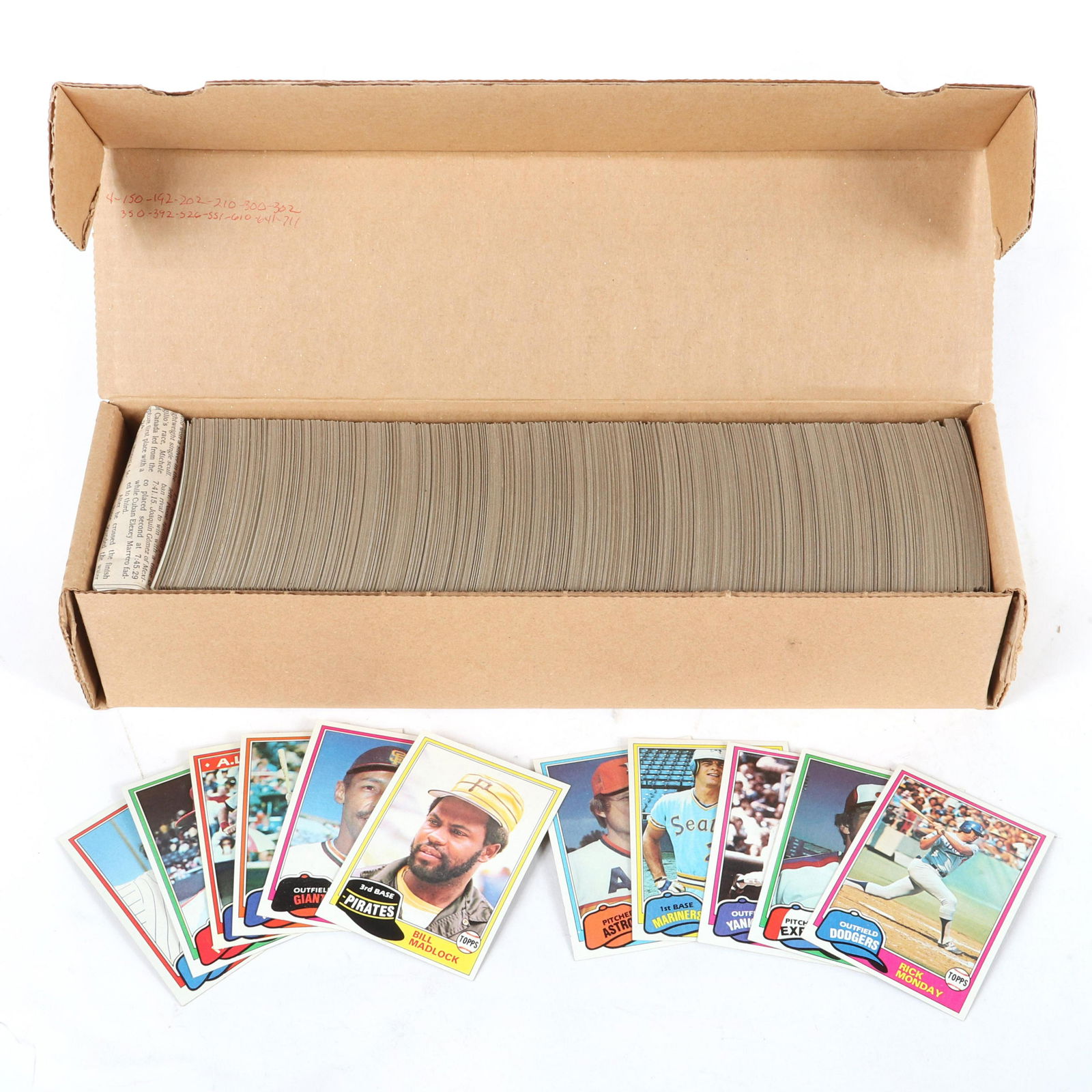 1981 Topps Baseball Card Set (1 of 3)