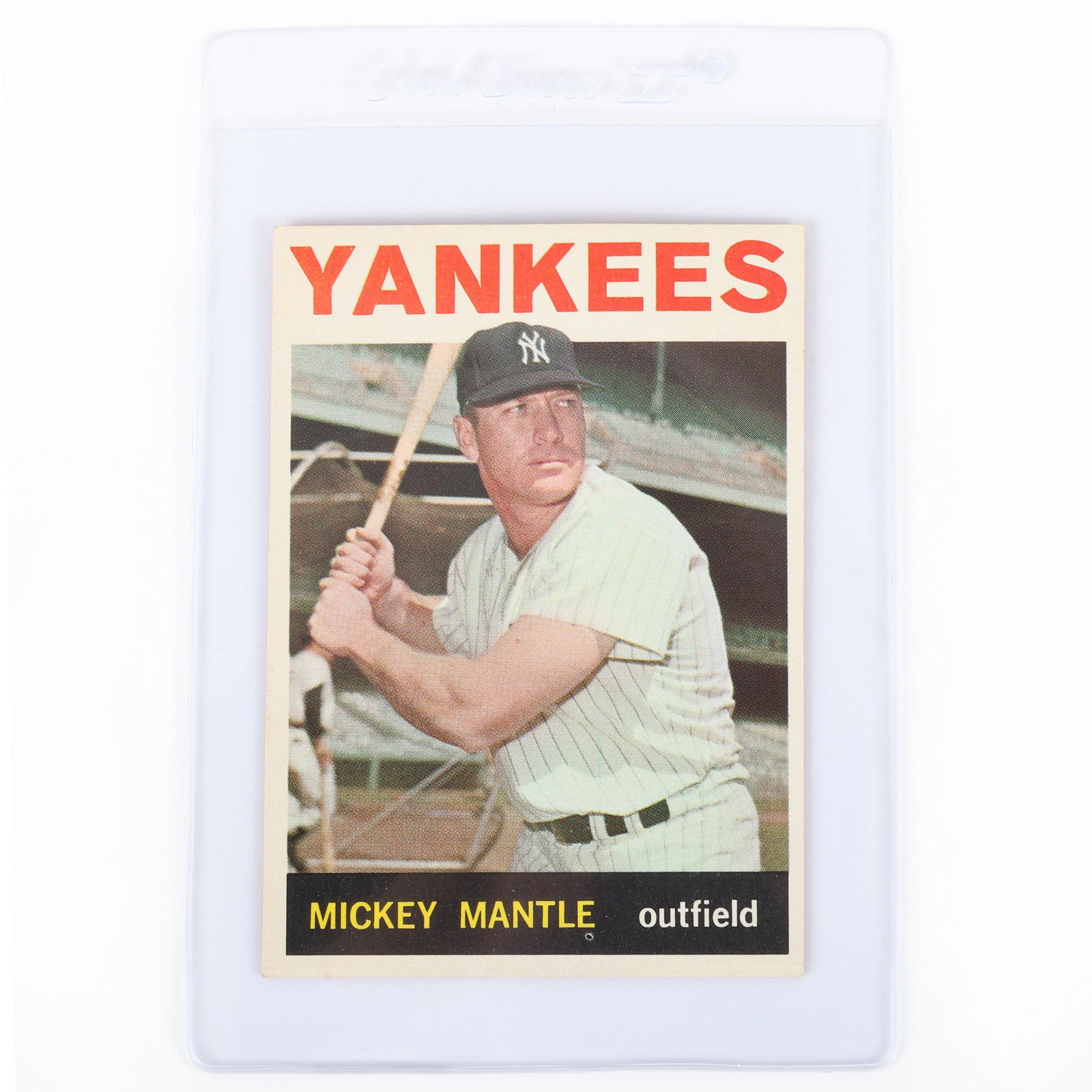 1964 Topps Mickey Mantle Baseball Card #50, VGEX-EX, (1 of 4)