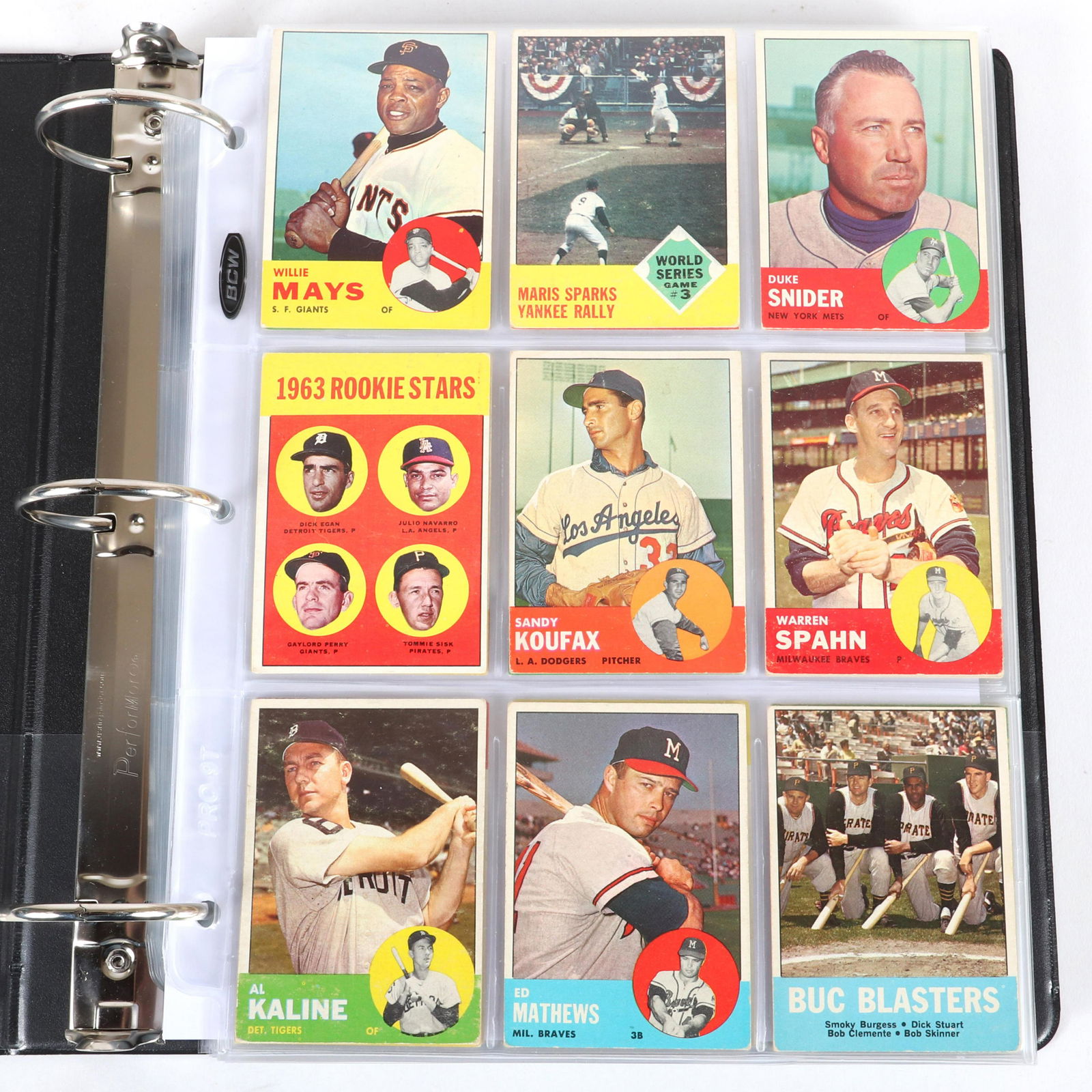 1963 Topps Baseball Starter Set 320/576 w/ Stars (1 of 4)