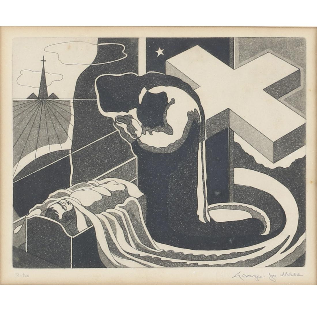 George Jo Mess, American (1898-1962), Rites, religious (1 of 5)