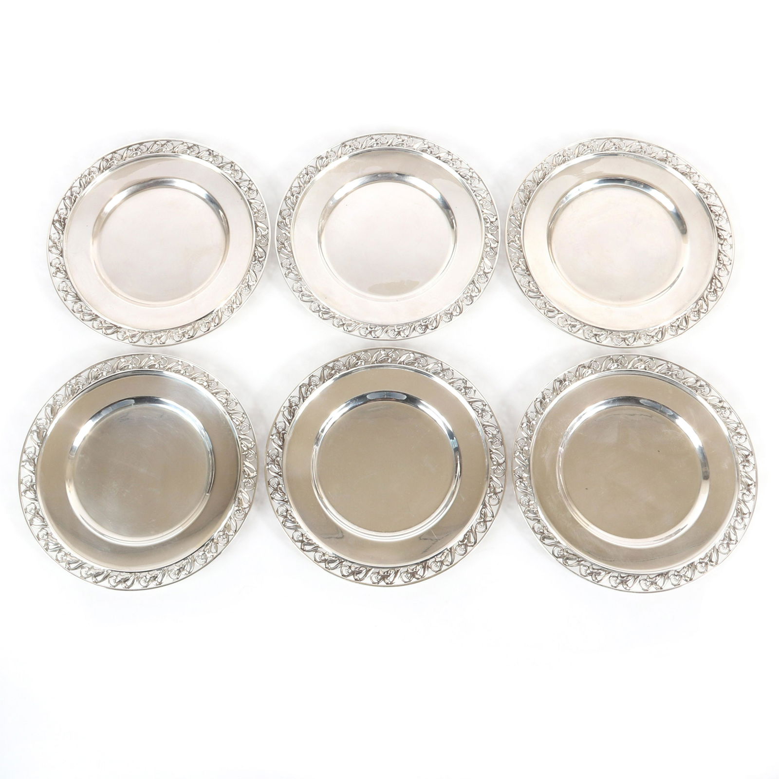 Set of six Alphonse La Paglia Designed sterling silver (1 of 7)