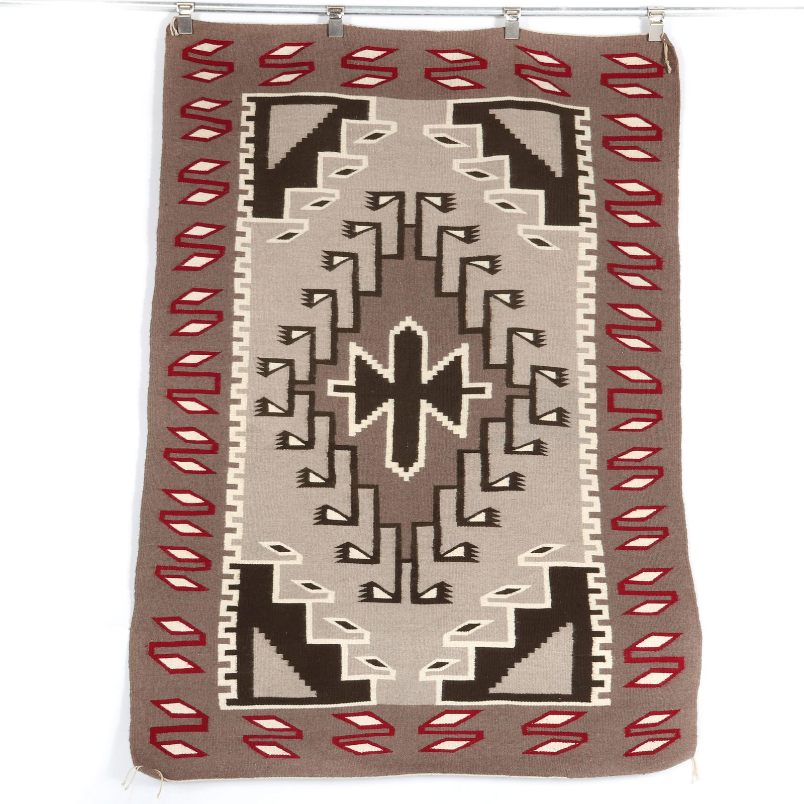 Large Native American Indian Klagetoh weaving blanket (1 of 4)