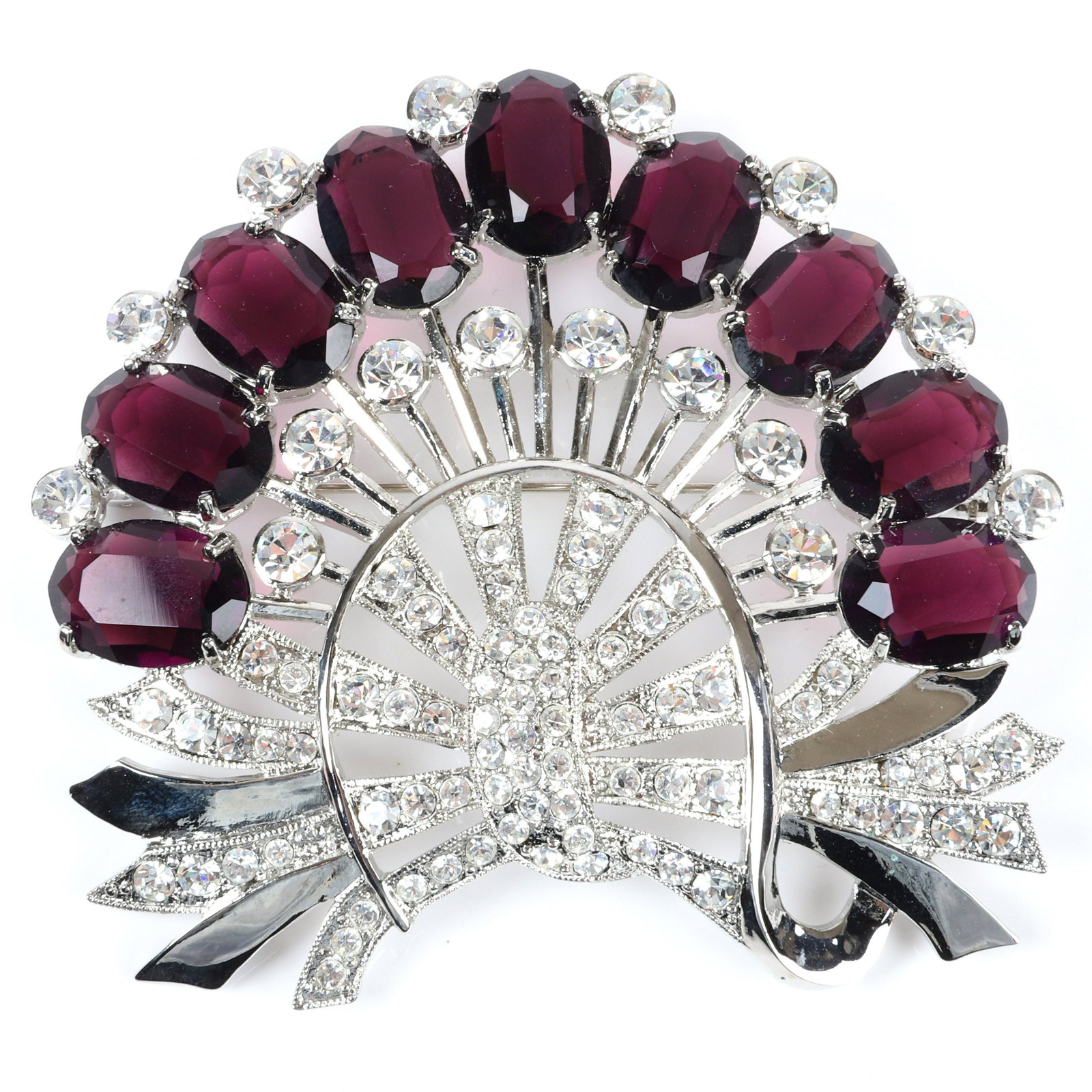 Eisenberg GIANT Ruth Kamke designed rhodium plated bow (1 of 4)
