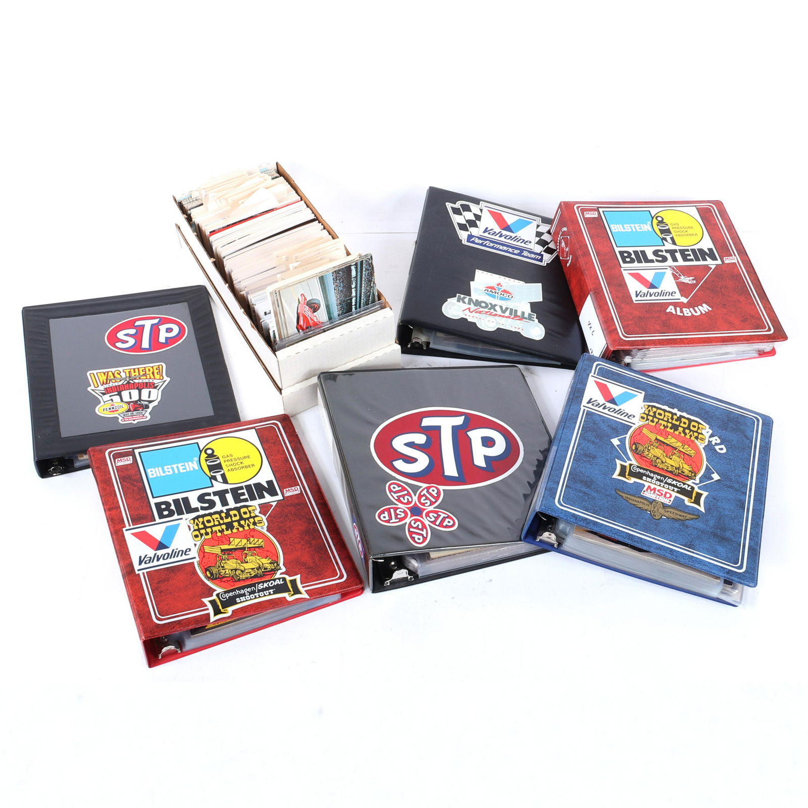 Huge lot of over 1,200 Indy 500 & IMS Postcards, (1 of 9)