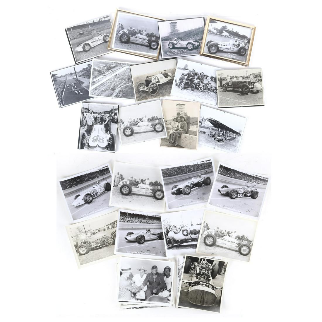 Lot of 37 Vintage Indianapolis 500 8x10 Photos (1 of 5)