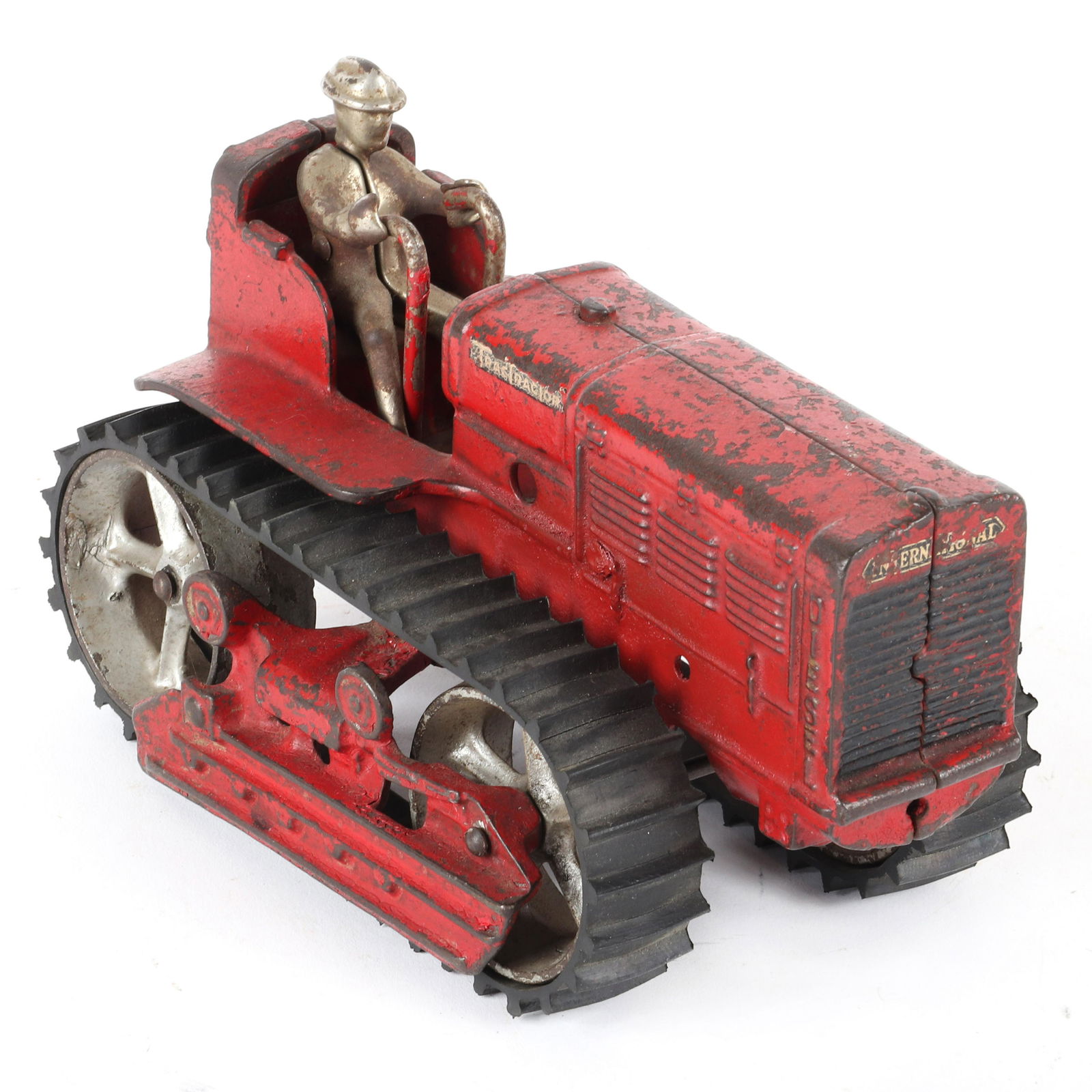 1930's Arcade International Harvester Track Tractor (1 of 6)