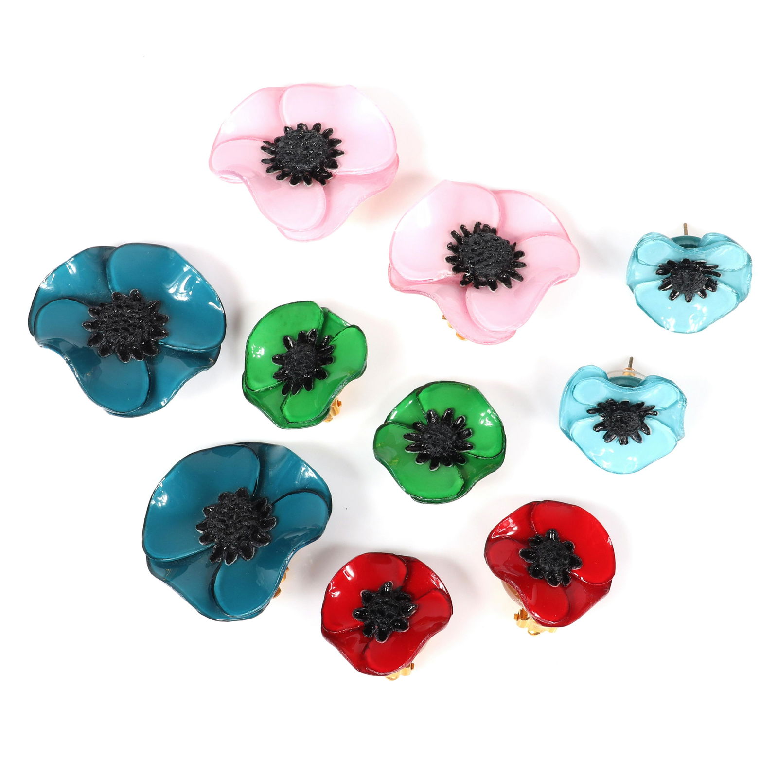 Cilea Paris five pairs couture designer acrylic resin (1 of 5)